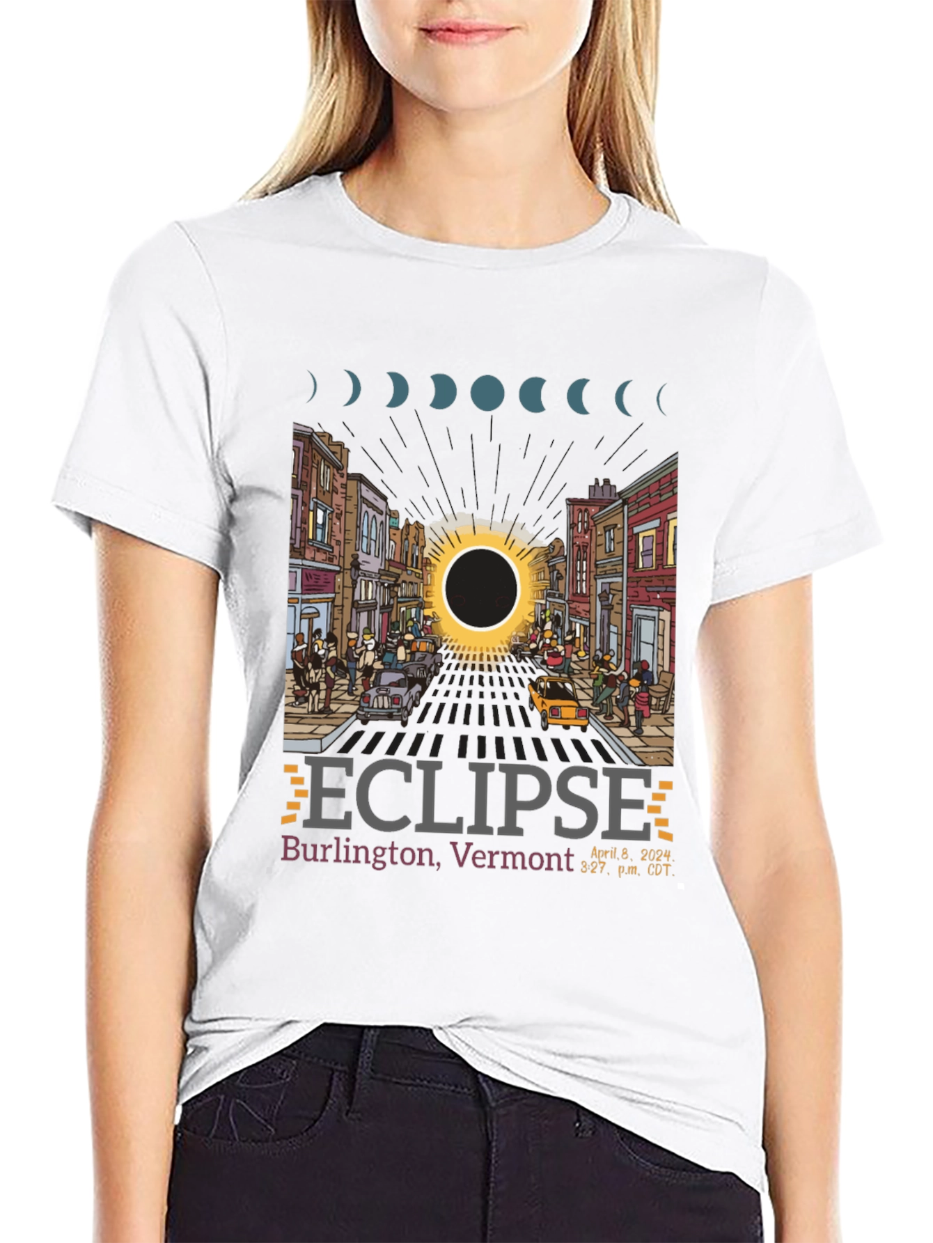 Eclipse April 8 2024 T-Shirt