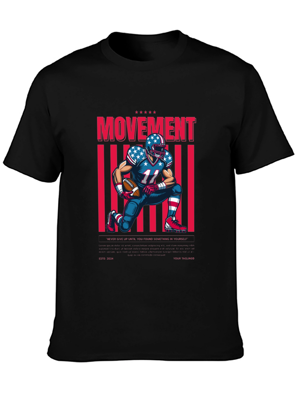 American Football Movement T-Shirt
