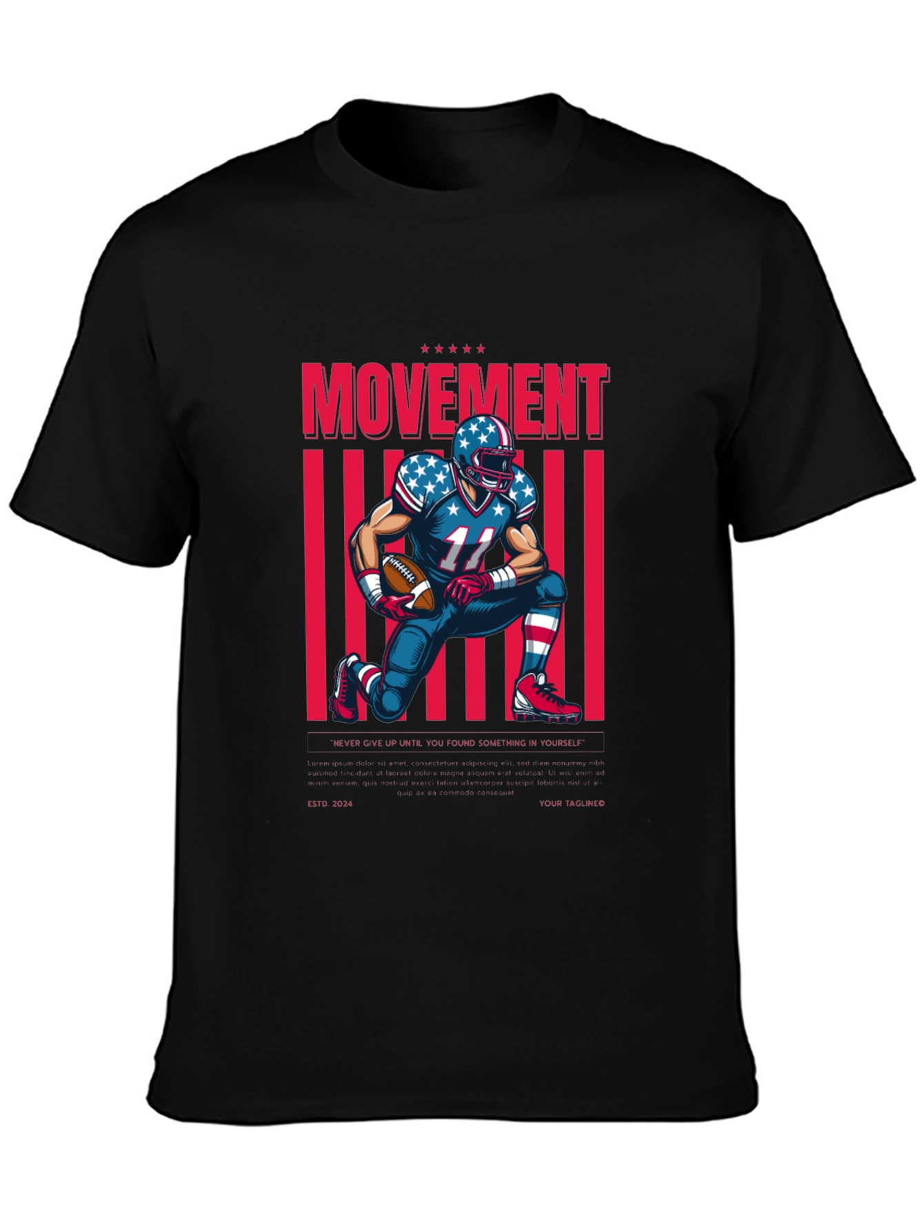 American Football Movement T-Shirt