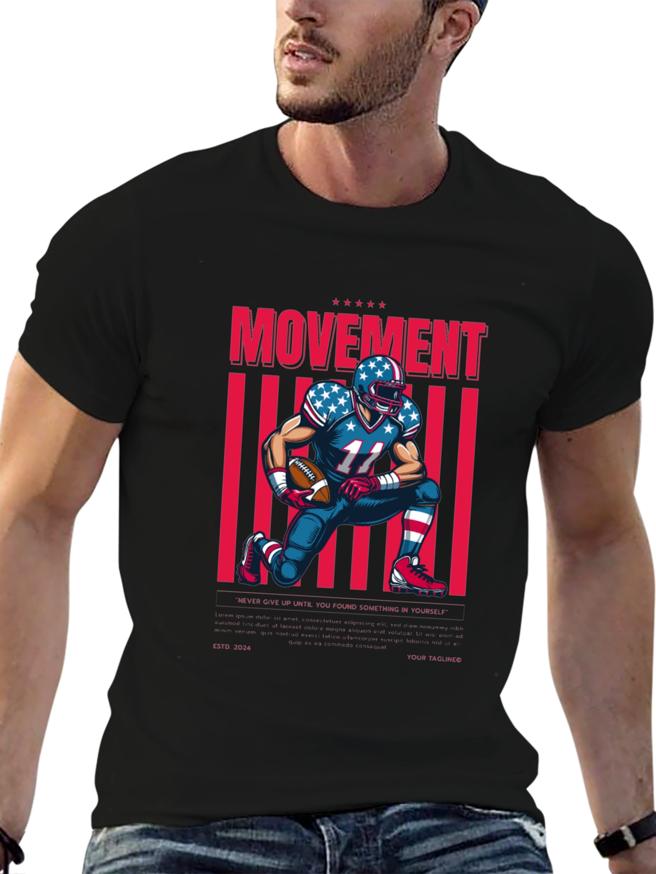 American Football Movement T-Shirt