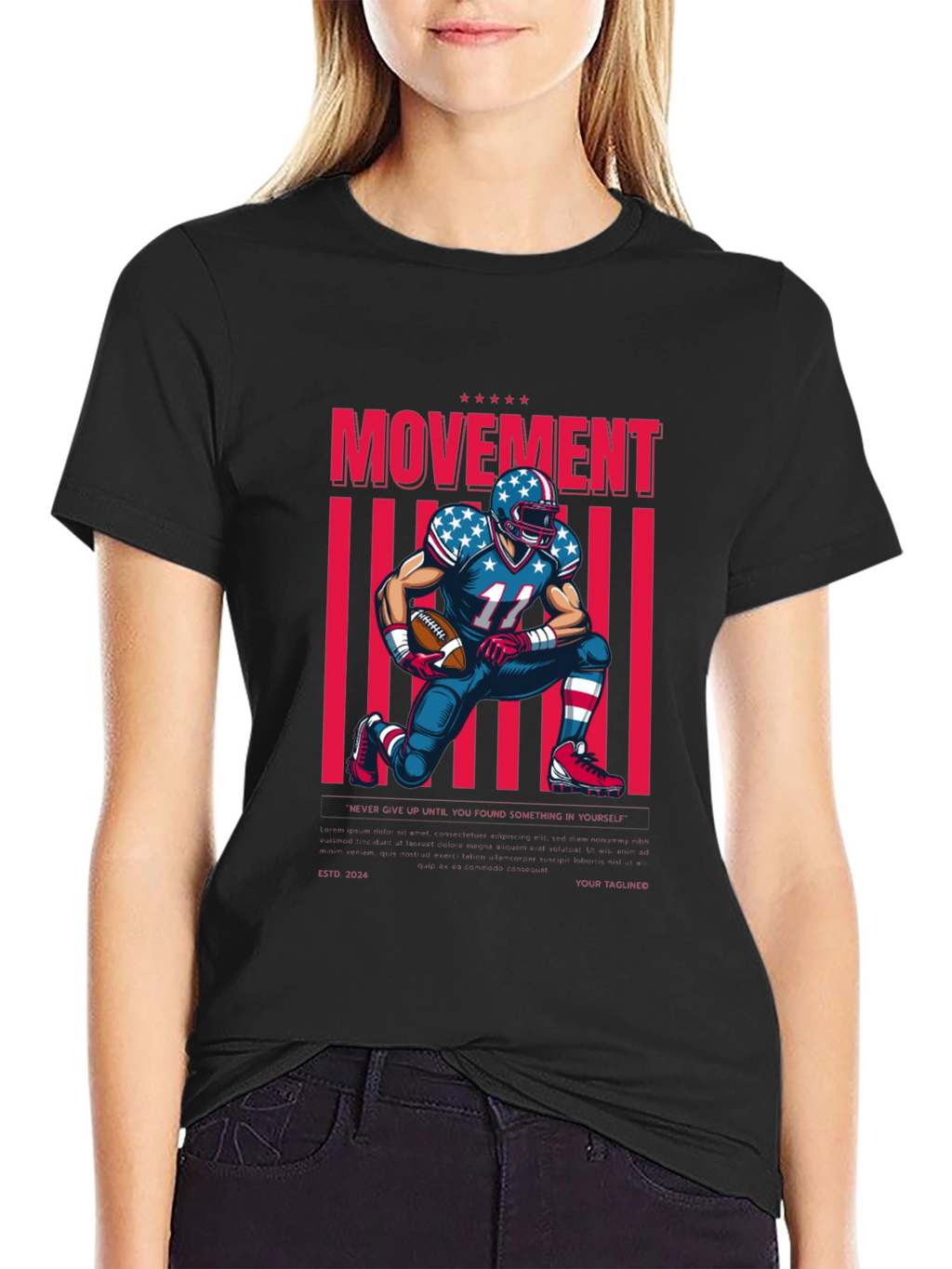 American Football Movement T-Shirt