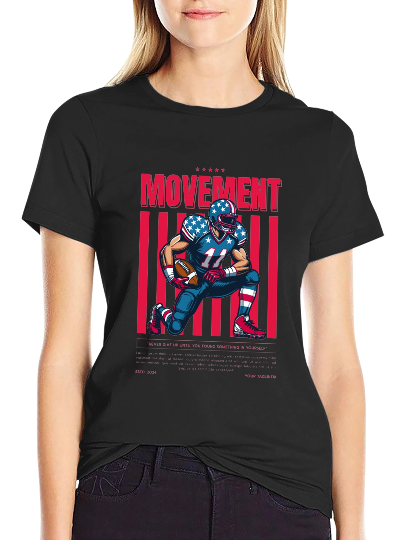 American Football Movement T-Shirt