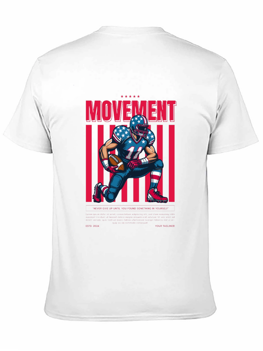 American Football Movement T-Shirt
