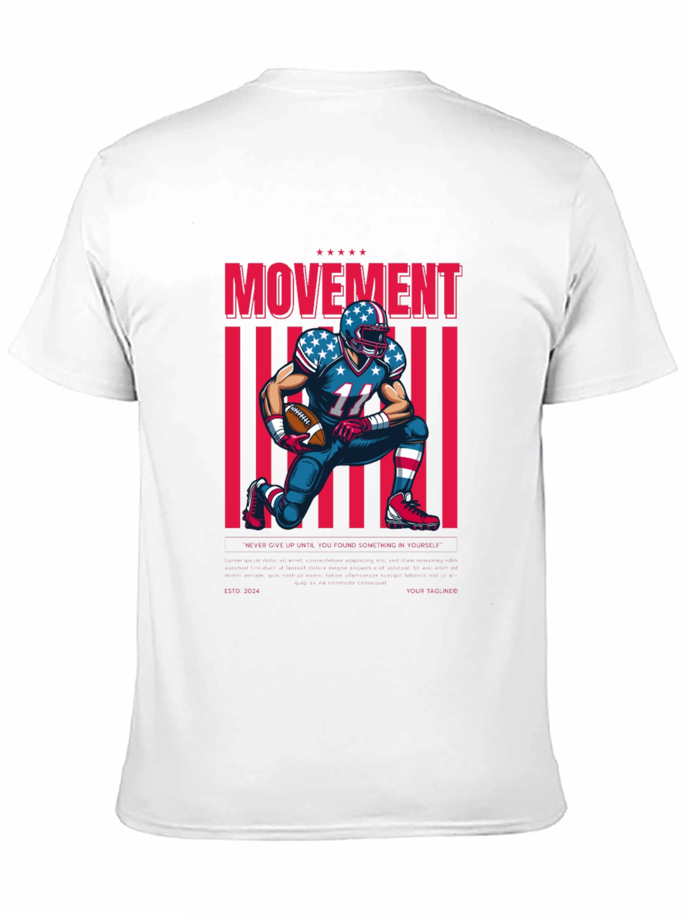 American Football Movement T-Shirt