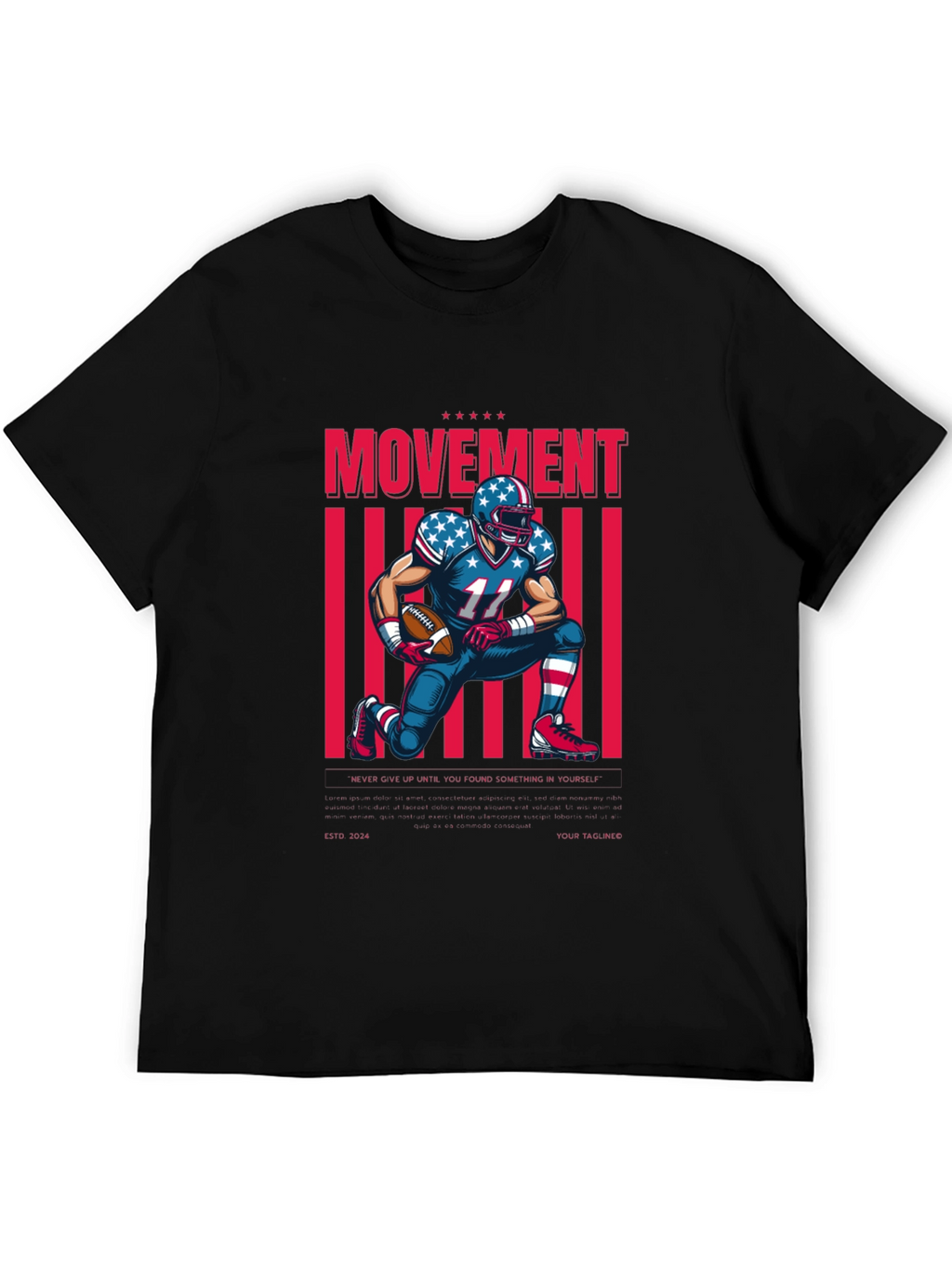 American Football Movement T-Shirt