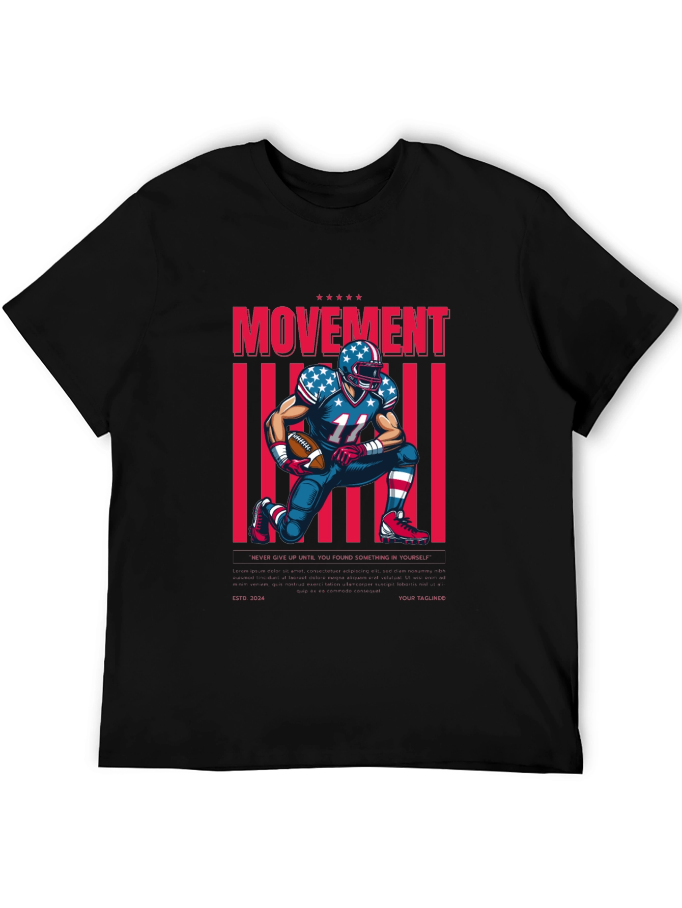 American Football Movement T-Shirt