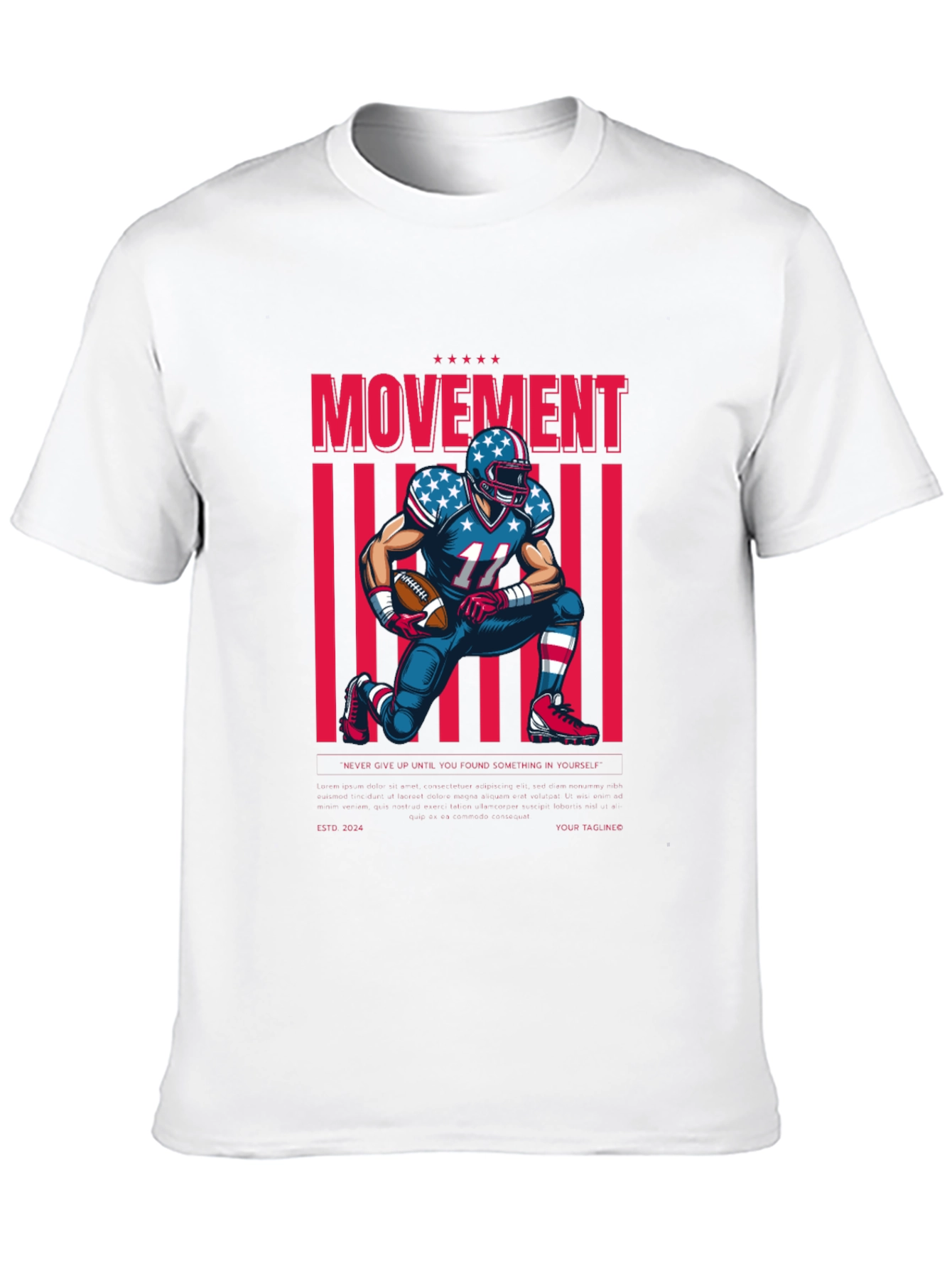 American Football Movement T-Shirt