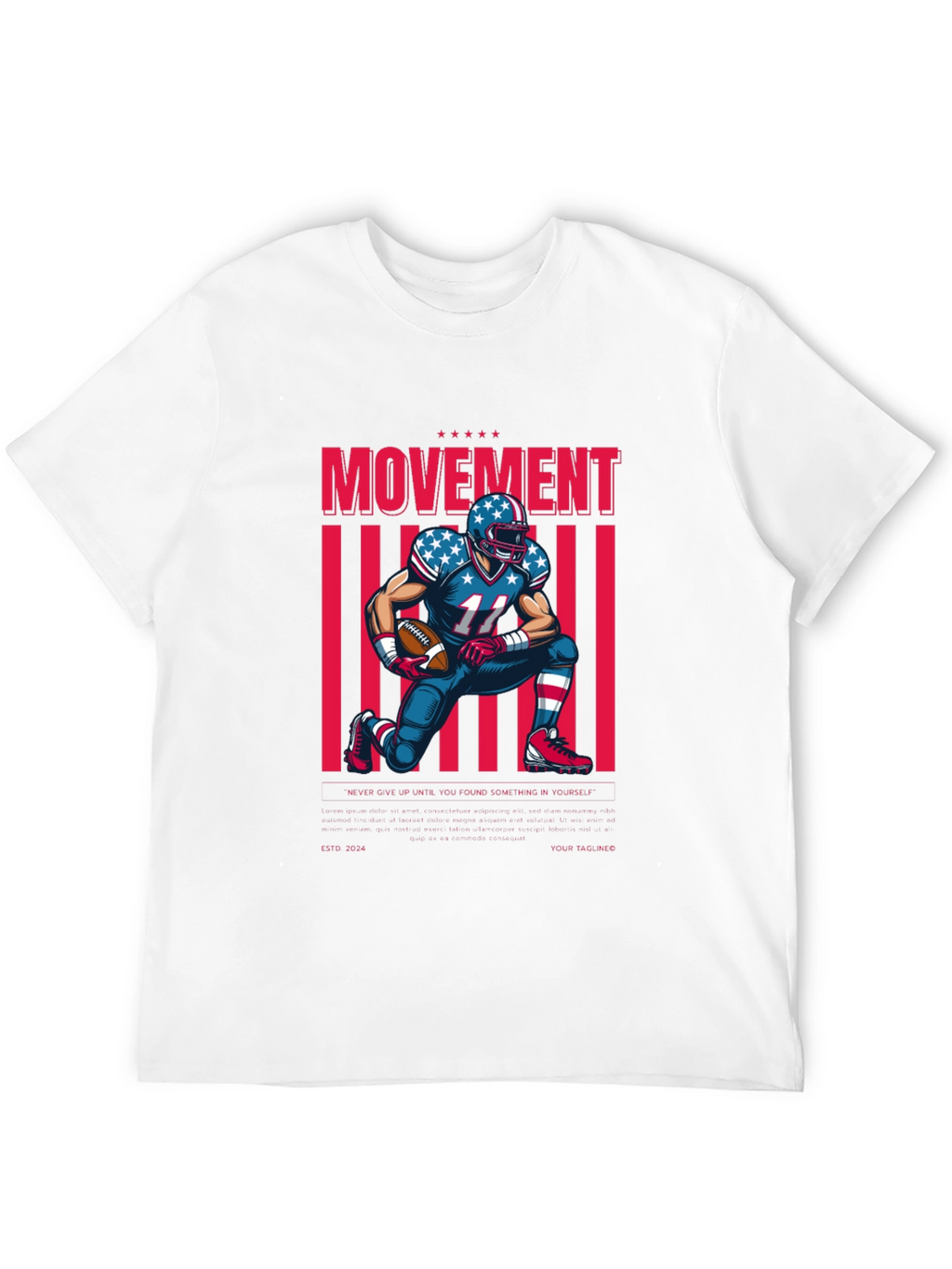 American Football Movement T-Shirt