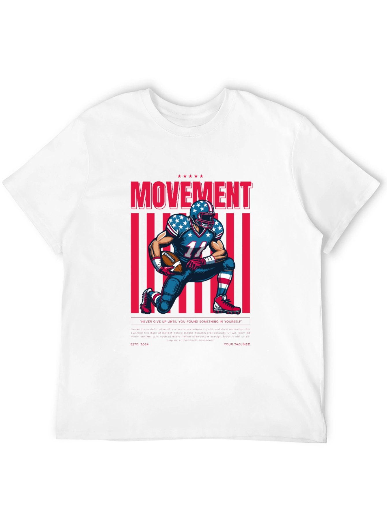 American Football Movement T-Shirt