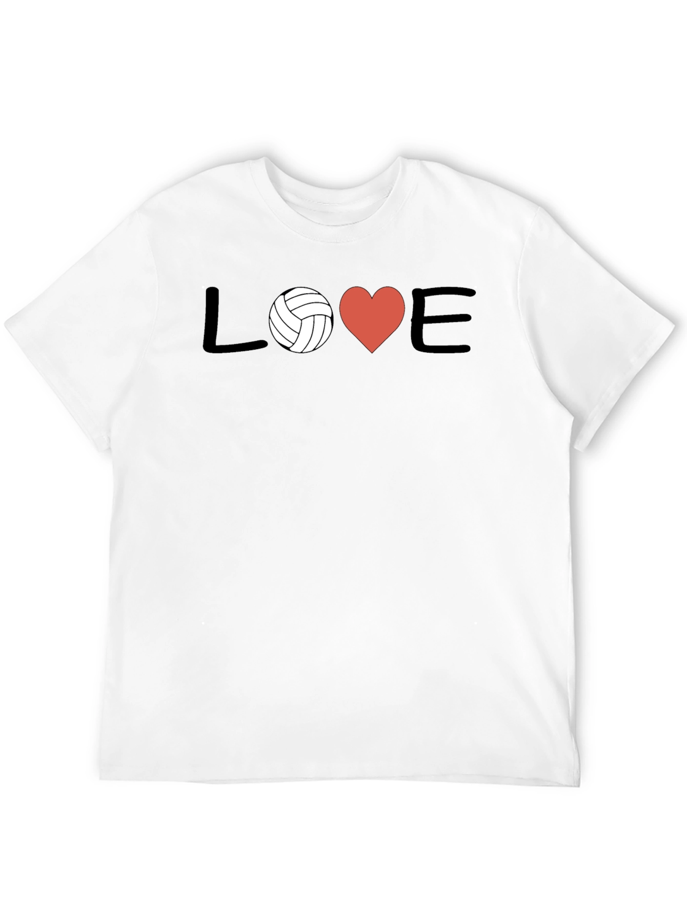 Volleyball Love Graphic T-Shirt
