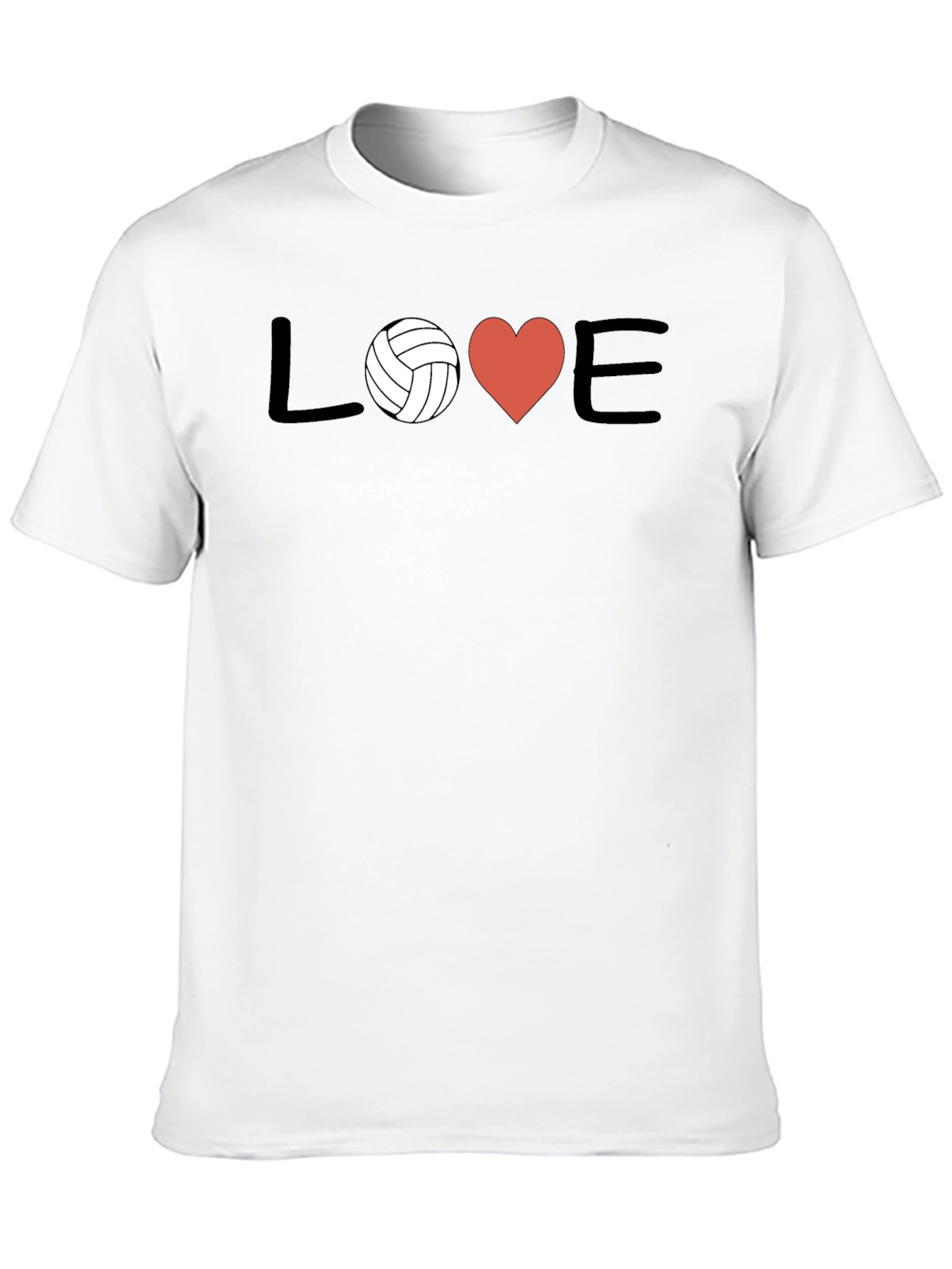 Volleyball Love Graphic T-Shirt