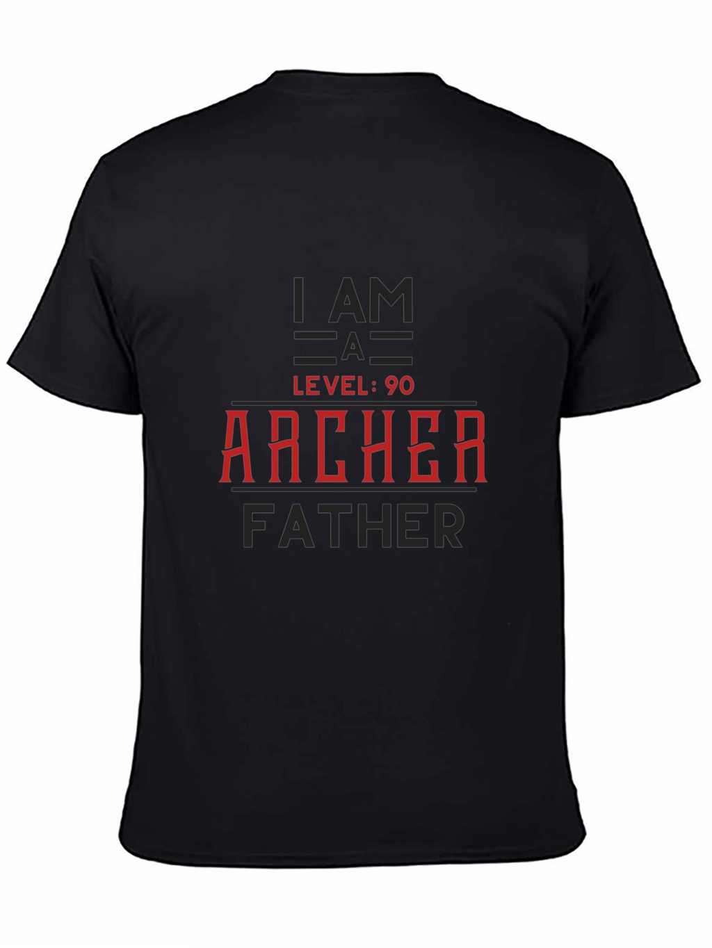 Archer Father T-Shirt - Level 90 Dad Tee