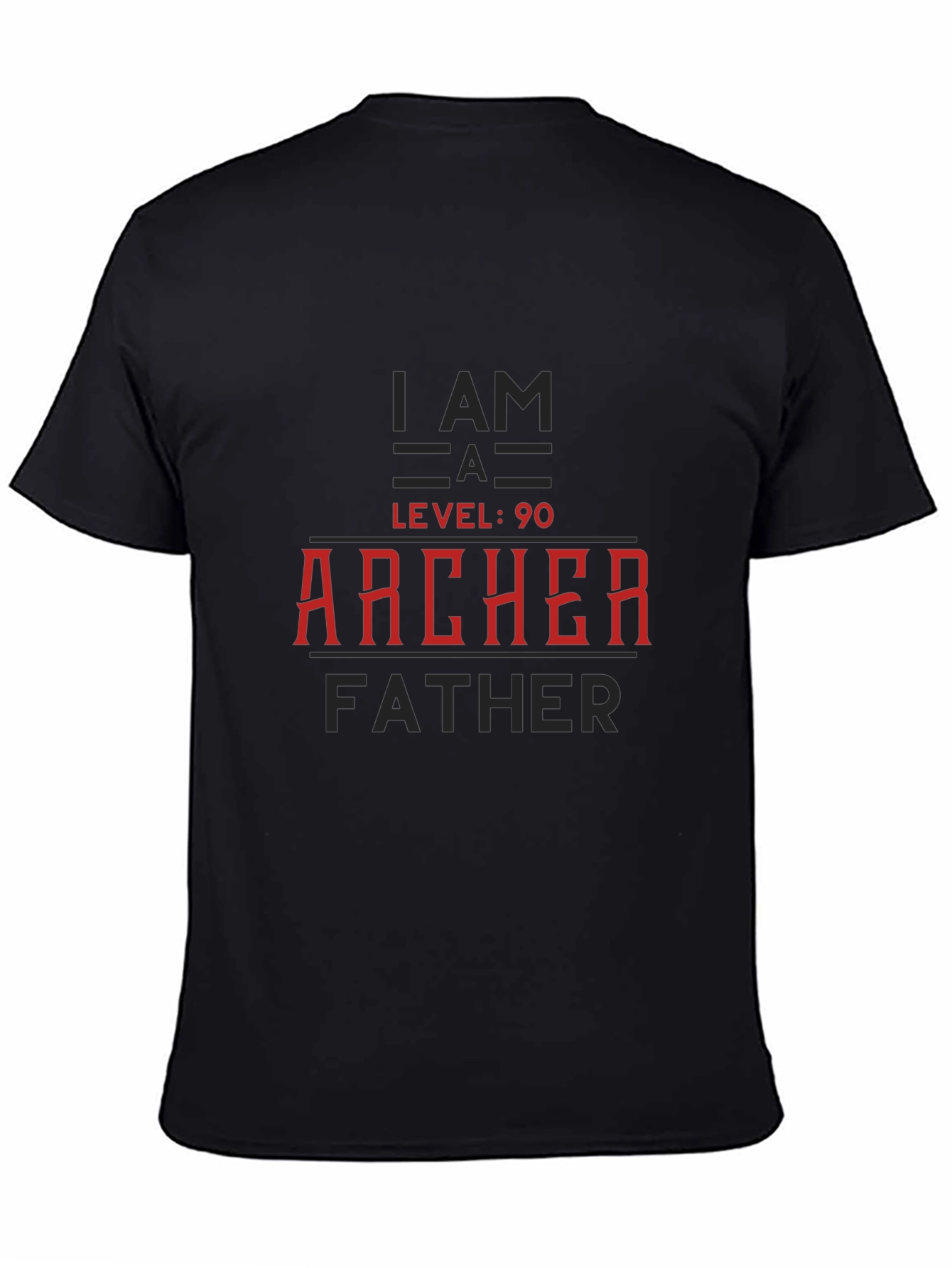 Archer Father T-Shirt - Level 90 Dad Tee