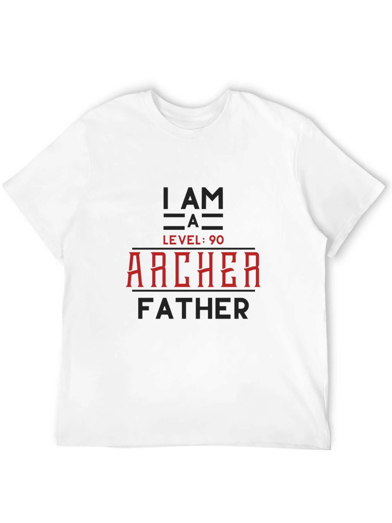Archer Father T-Shirt - Level 90 Dad Tee