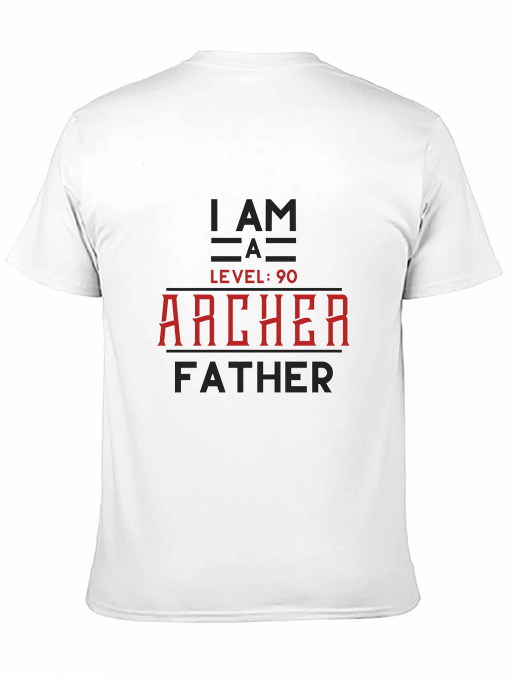 Archer Father T-Shirt - Level 90 Dad Tee