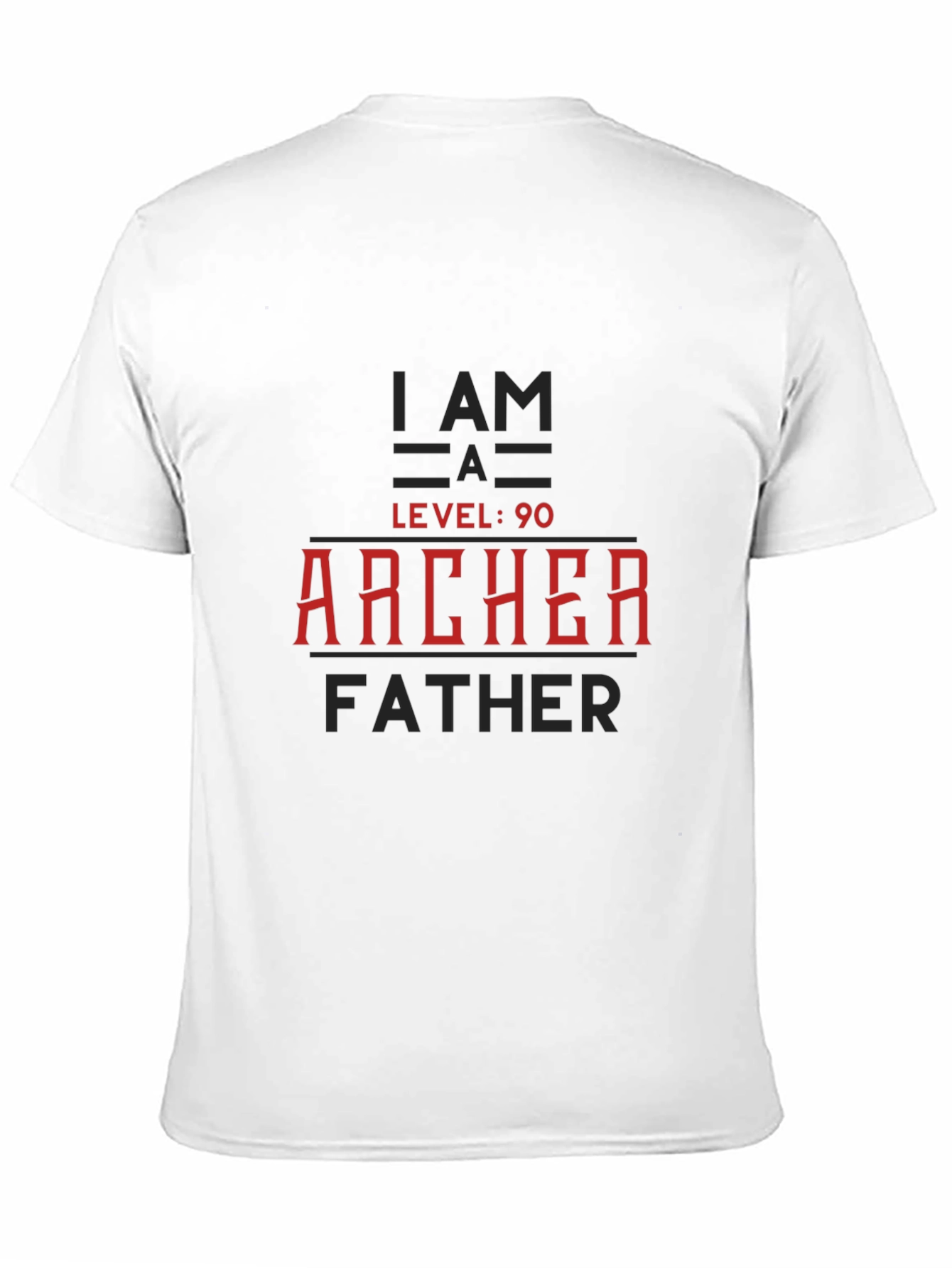 Archer Father T-Shirt - Level 90 Dad Tee