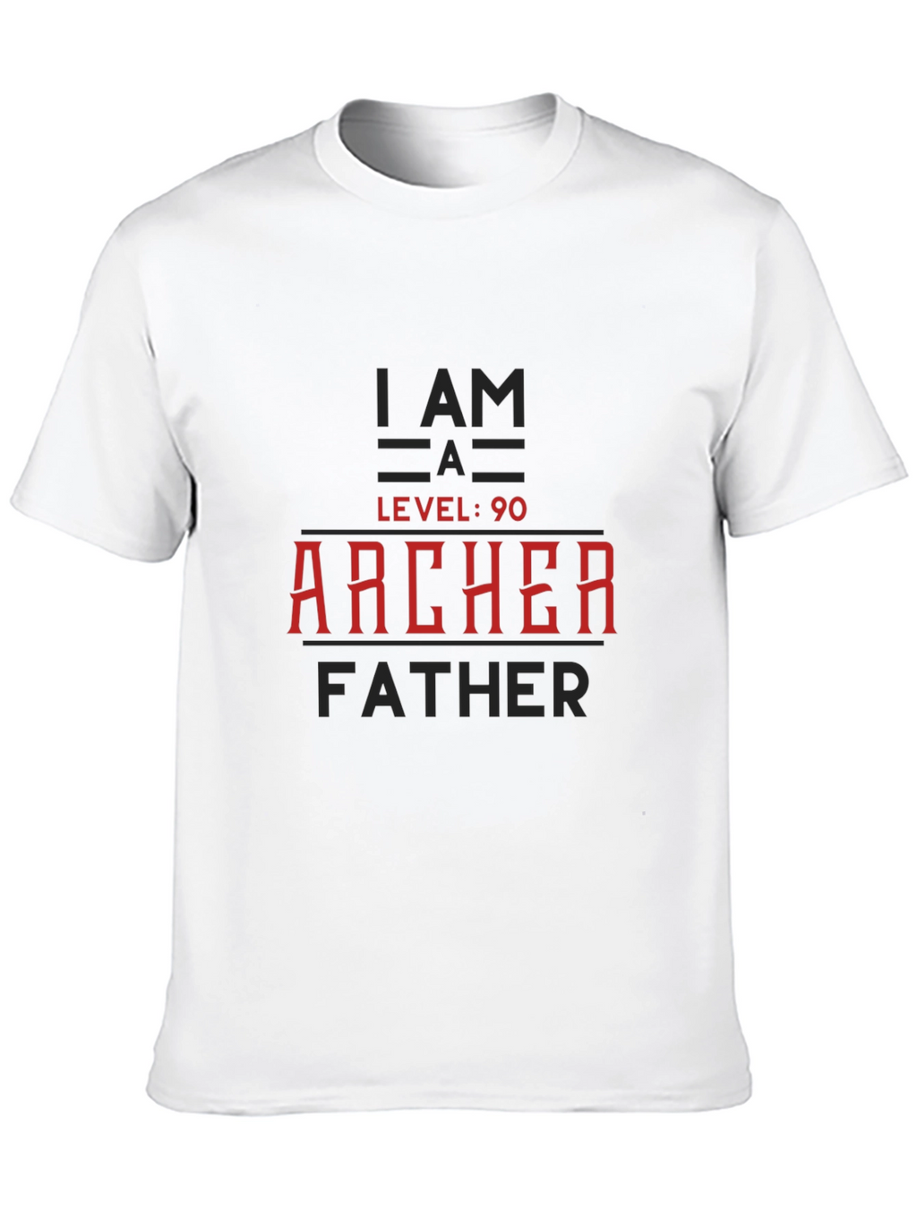 Archer Father T-Shirt - Level 90 Dad Tee