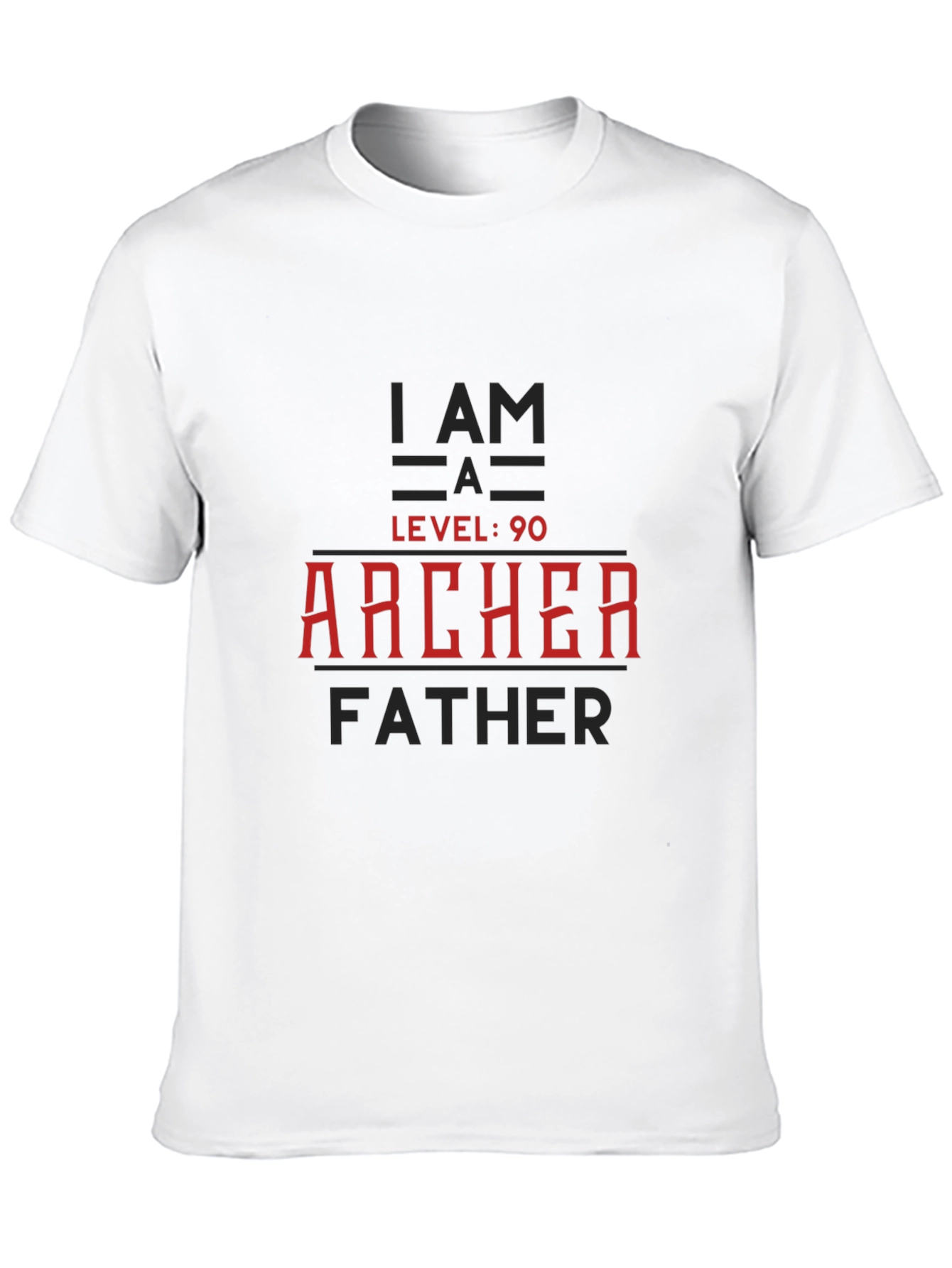 Archer Father T-Shirt - Level 90 Dad Tee