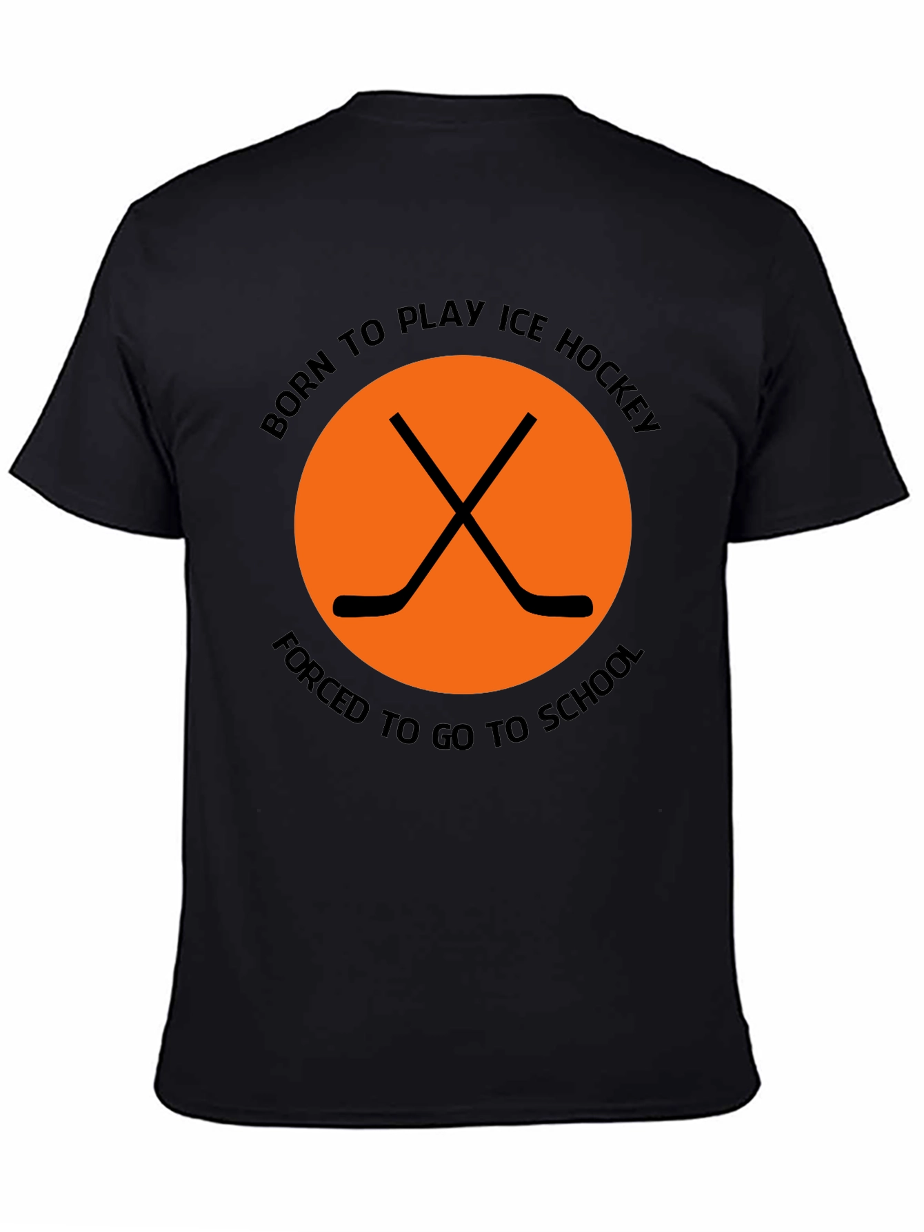 Born to Play Ice Hockey T-Shirt - Funny Hockey Tee