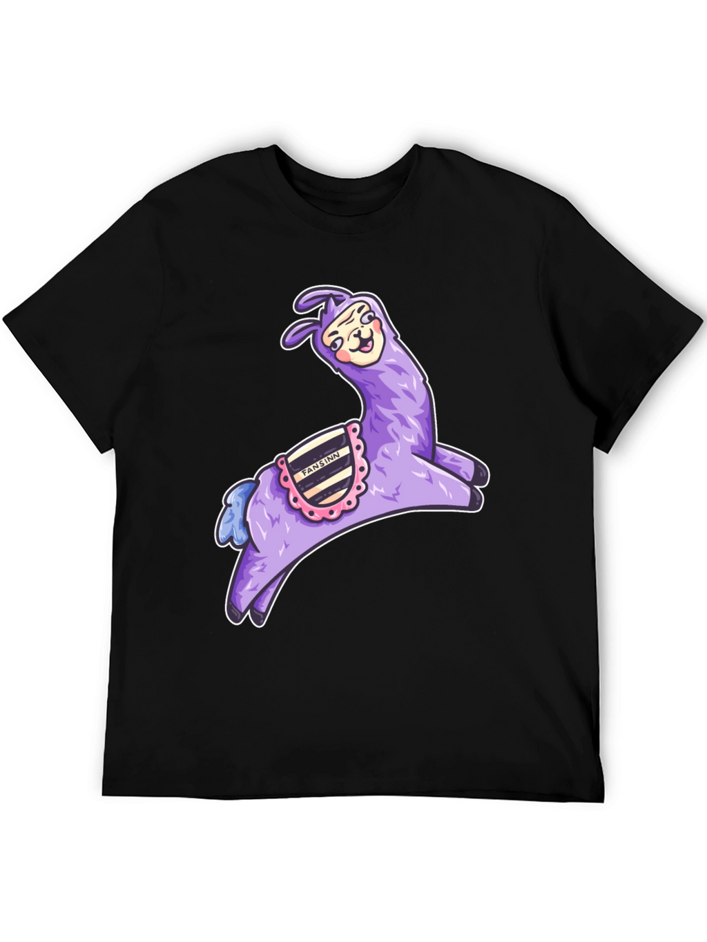 Whimsical Llama Graphic Tee - Fun & Unique Design