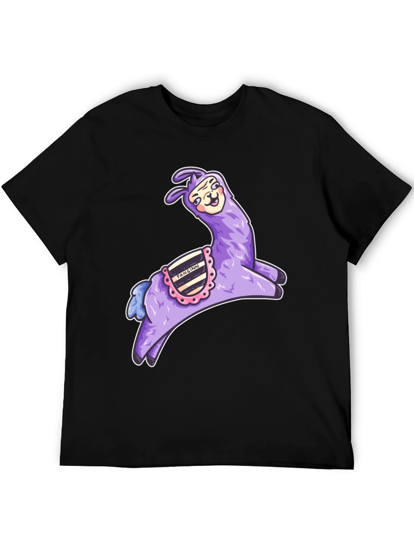 Whimsical Llama Graphic Tee - Fun & Unique Design