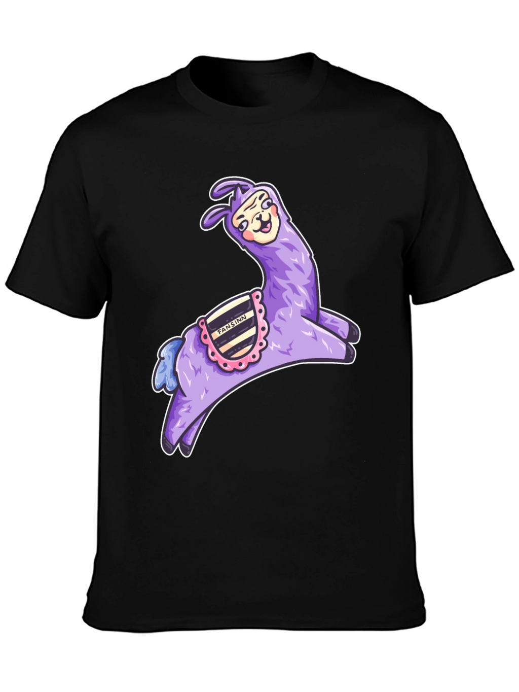 Whimsical Llama Graphic Tee - Fun & Unique Design