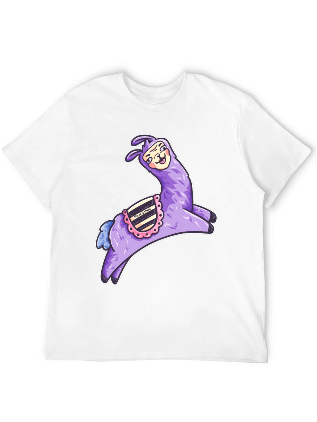 Whimsical Llama Graphic Tee - Fun & Unique Design
