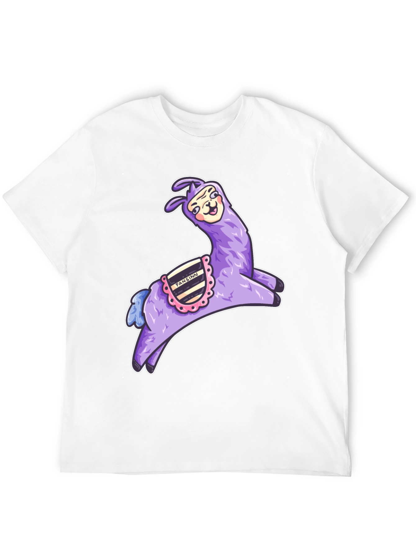 Whimsical Llama Graphic Tee - Fun & Unique Design