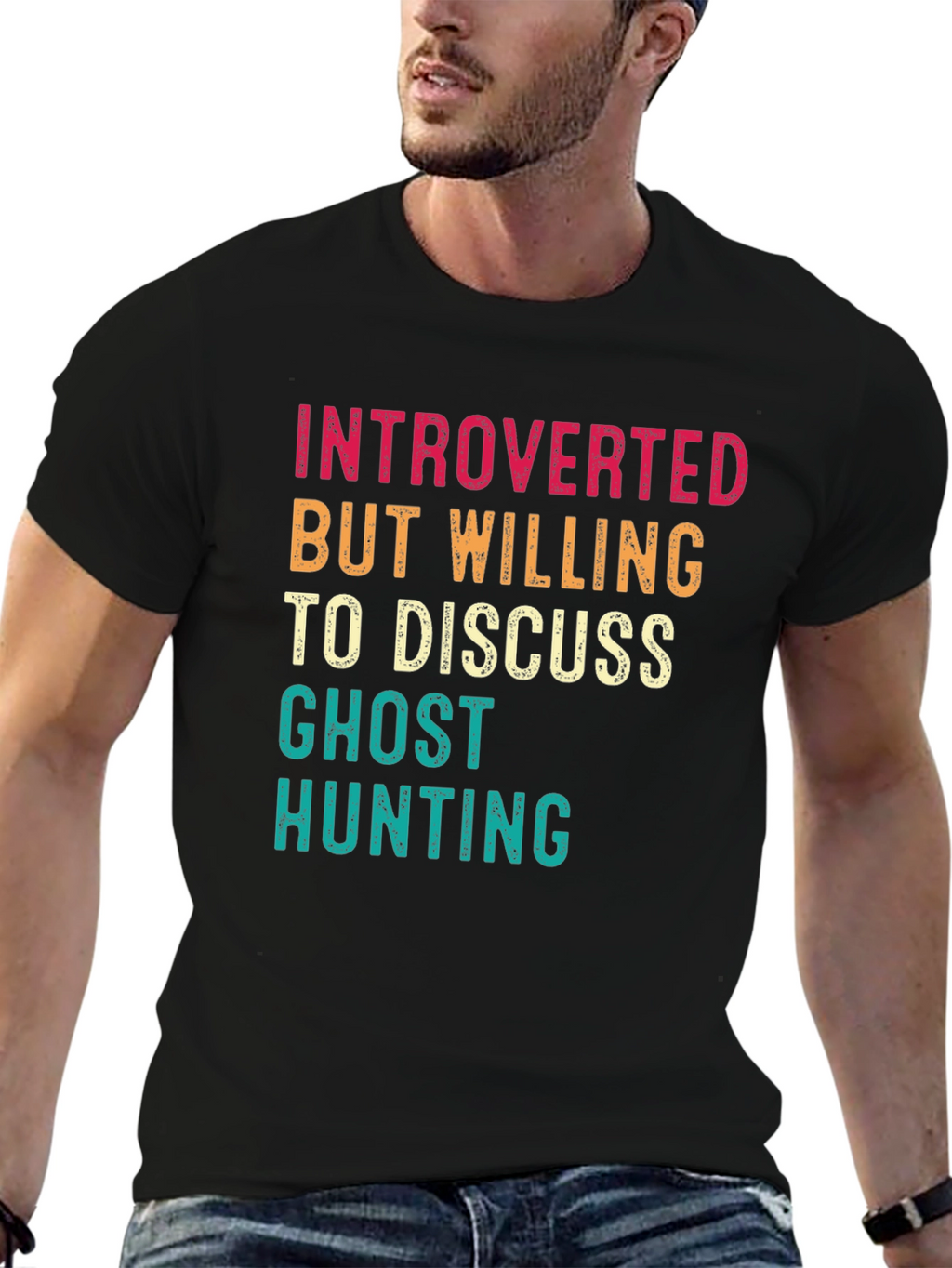 Introverted Ghost Hunting T-Shirt