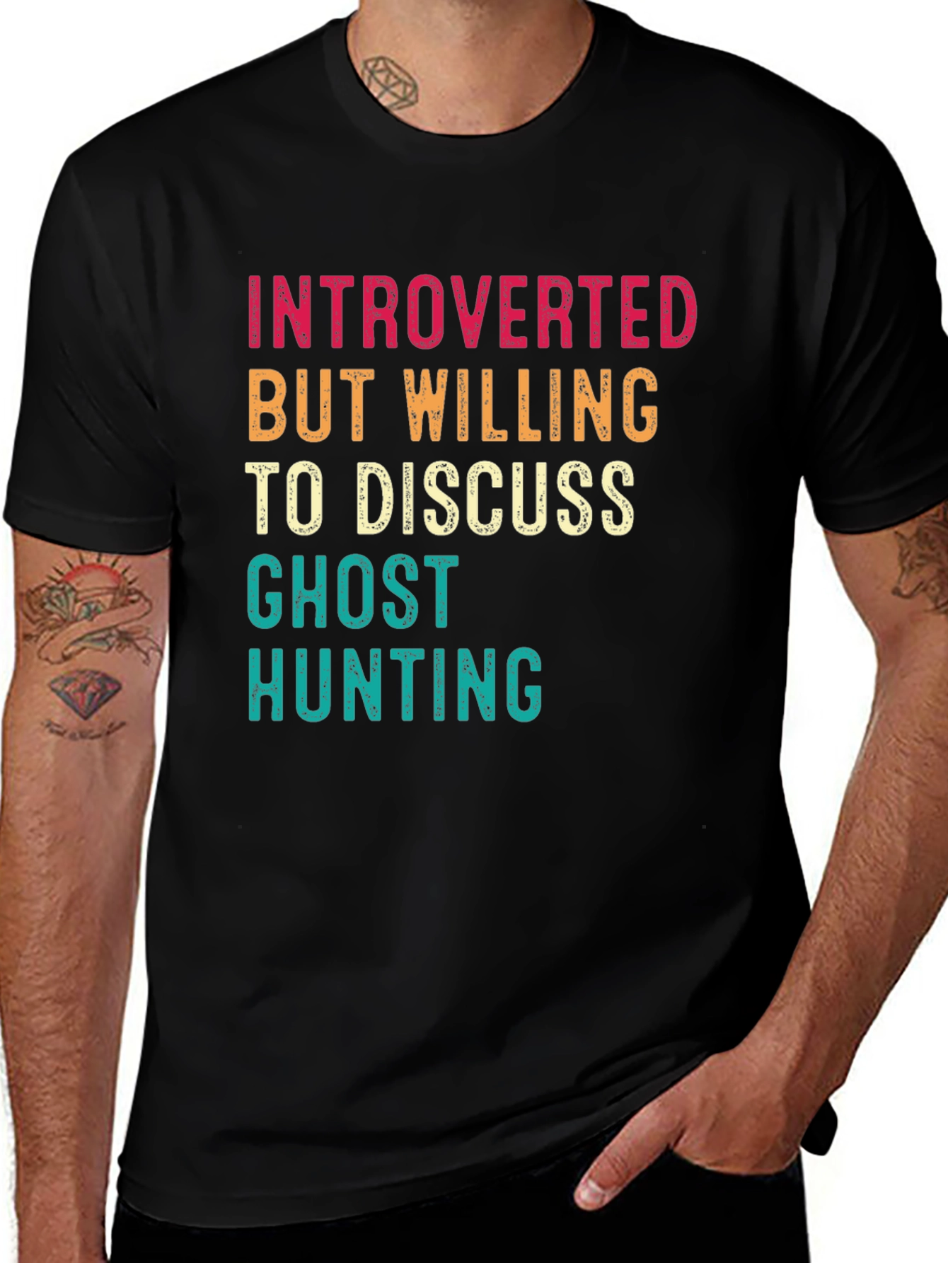 Introverted Ghost Hunting T-Shirt