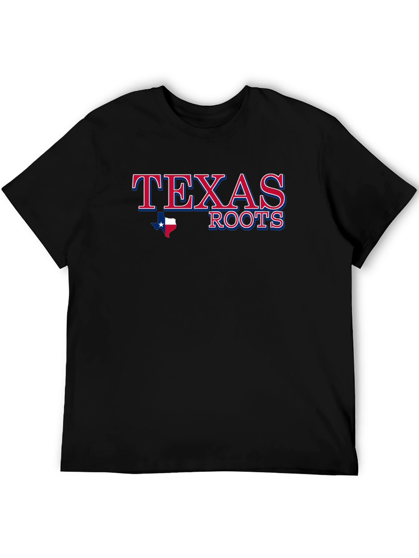 Texas Roots Black T-Shirt