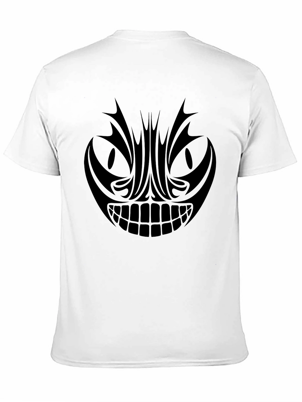 Mens Graphic Tee - Tribal Grin Design