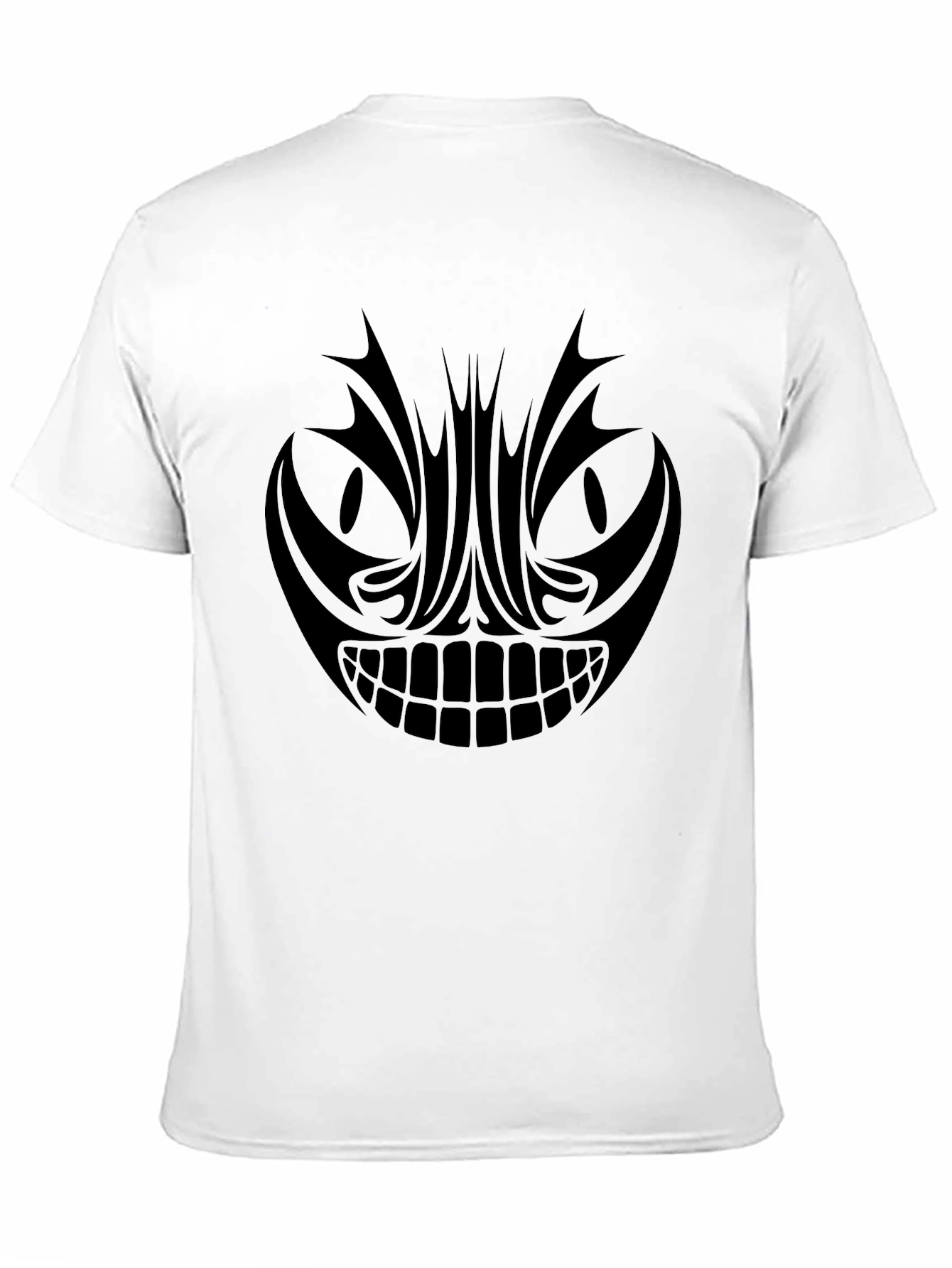 Mens Graphic Tee - Tribal Grin Design
