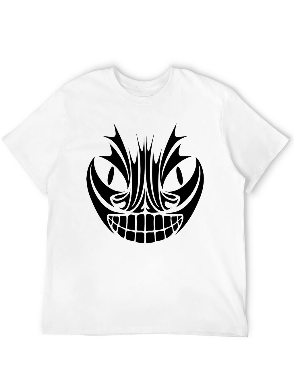 Mens Graphic Tee - Tribal Grin Design