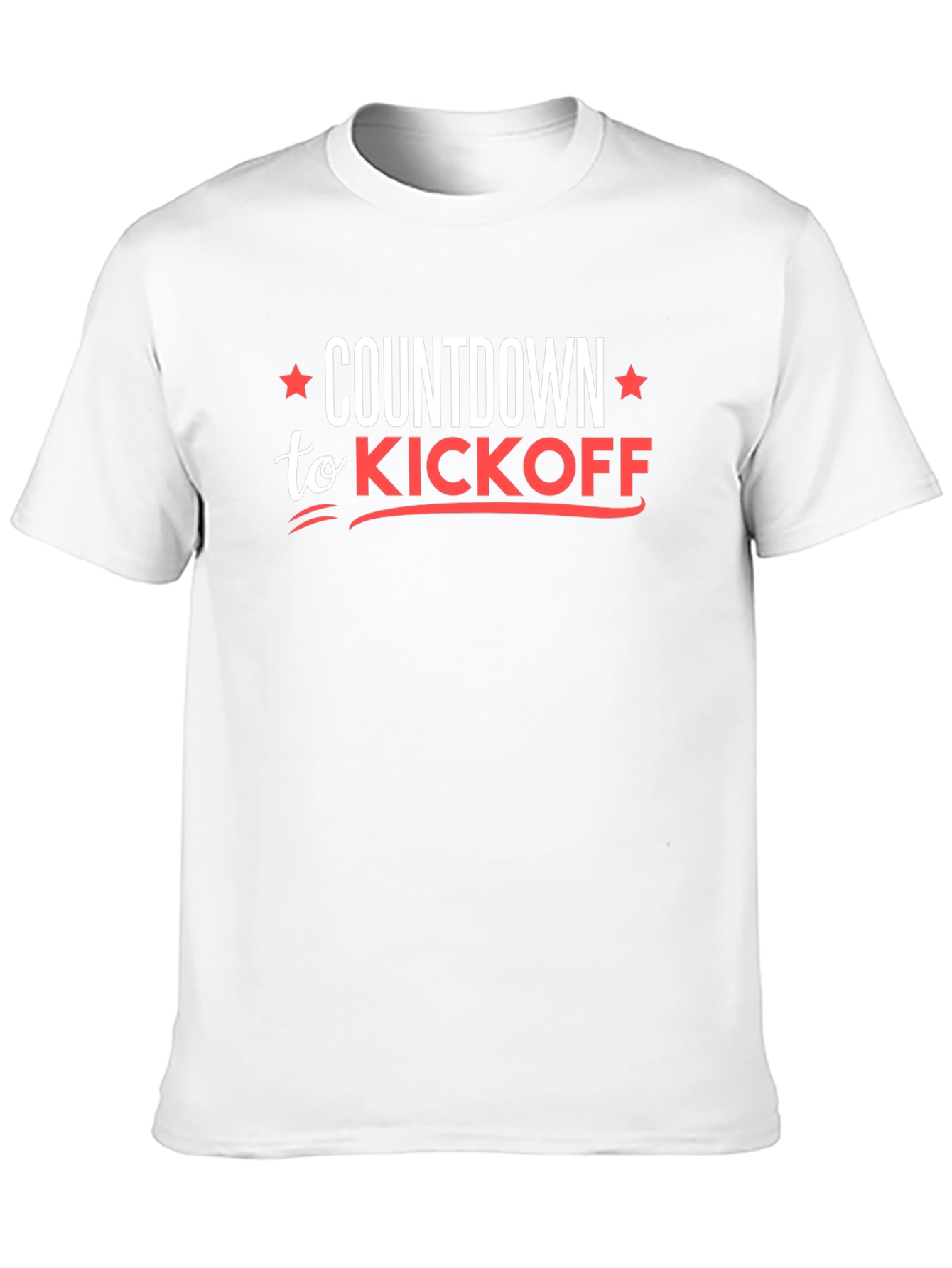 Countdown to Kickoff Black Graphic Tee