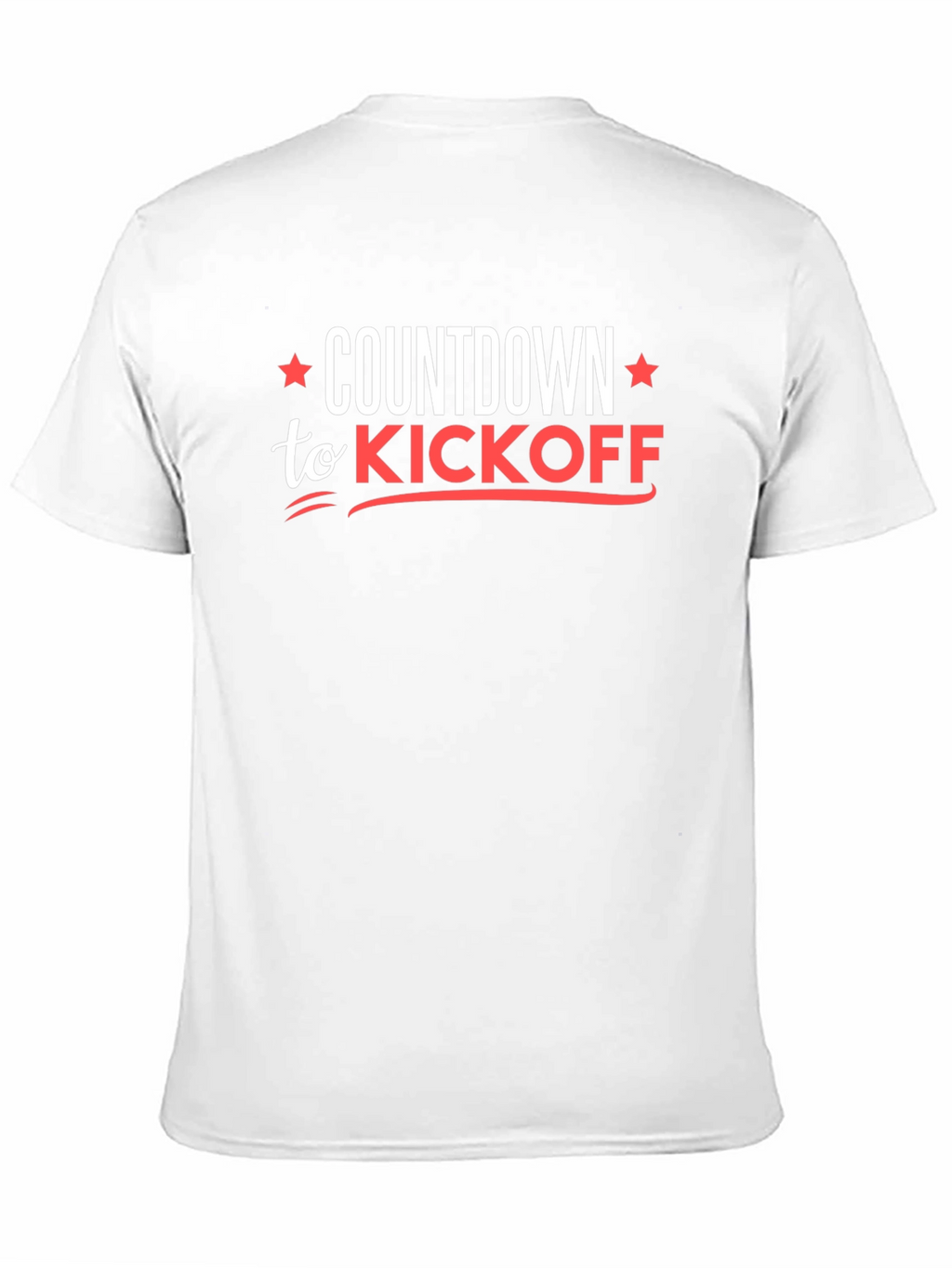 Countdown to Kickoff Black Graphic Tee
