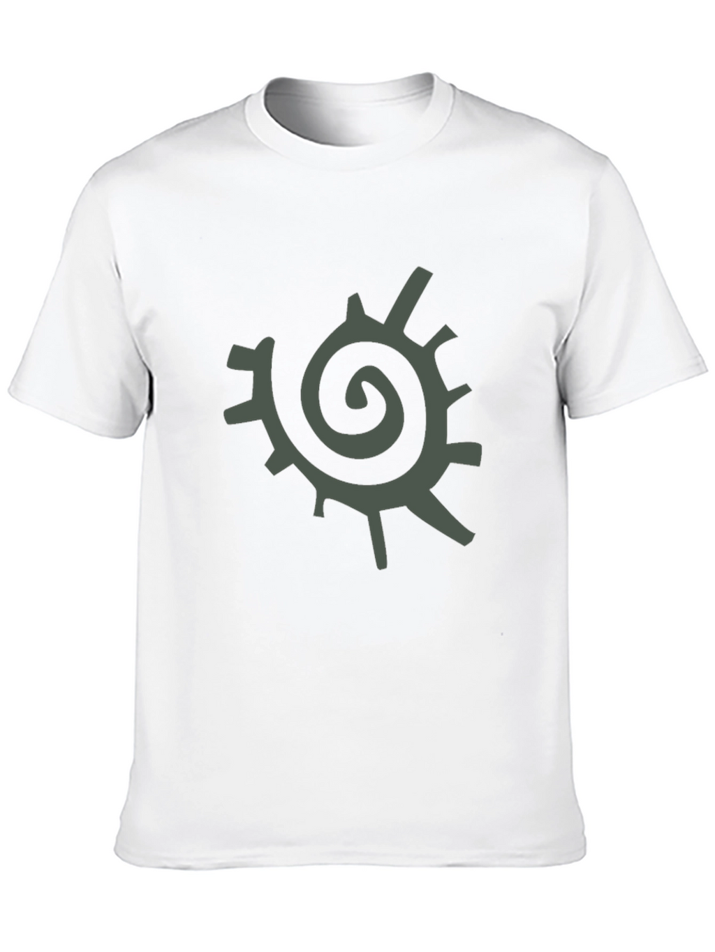 Spiral Graphic Tee - Modern Casual Style