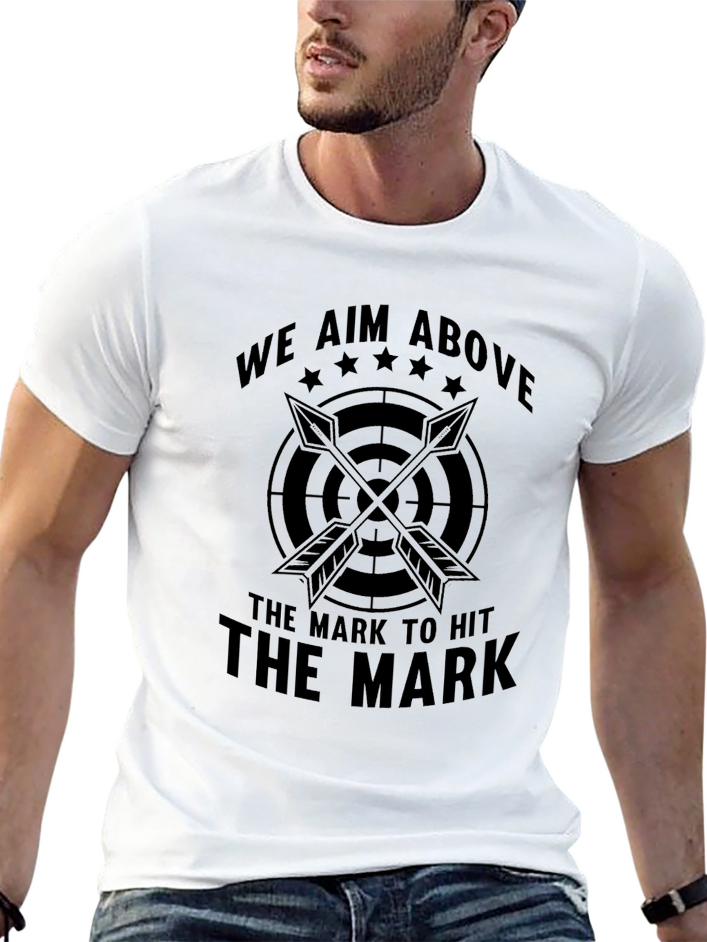 Archery Aim Above Graphic T-Shirt