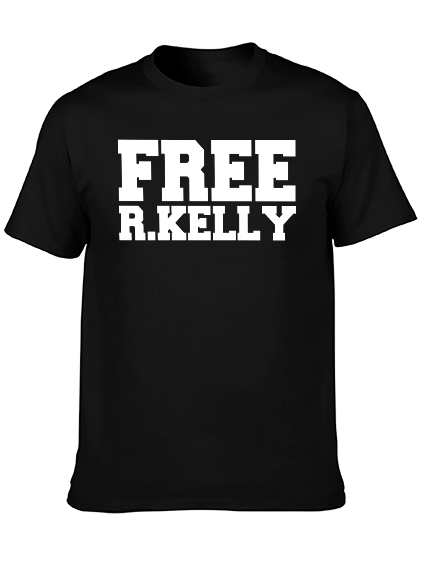 Free R. Kelly Graphic T-Shirt - Black