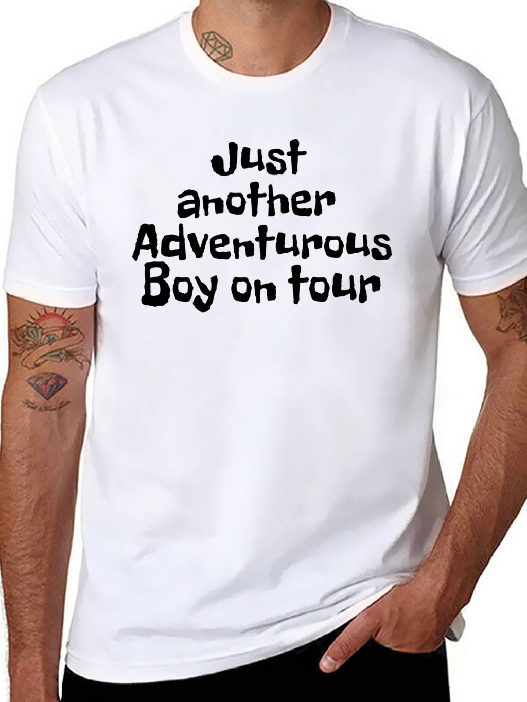 Adventurous Boy Tour T-Shirt