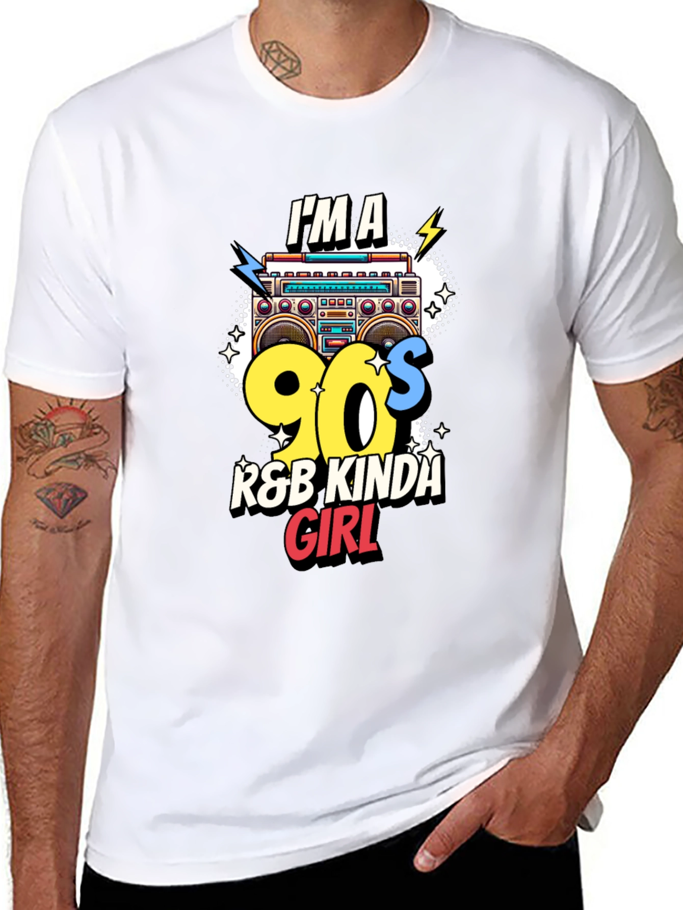 90s R&B Kinda Girl Graphic Tee