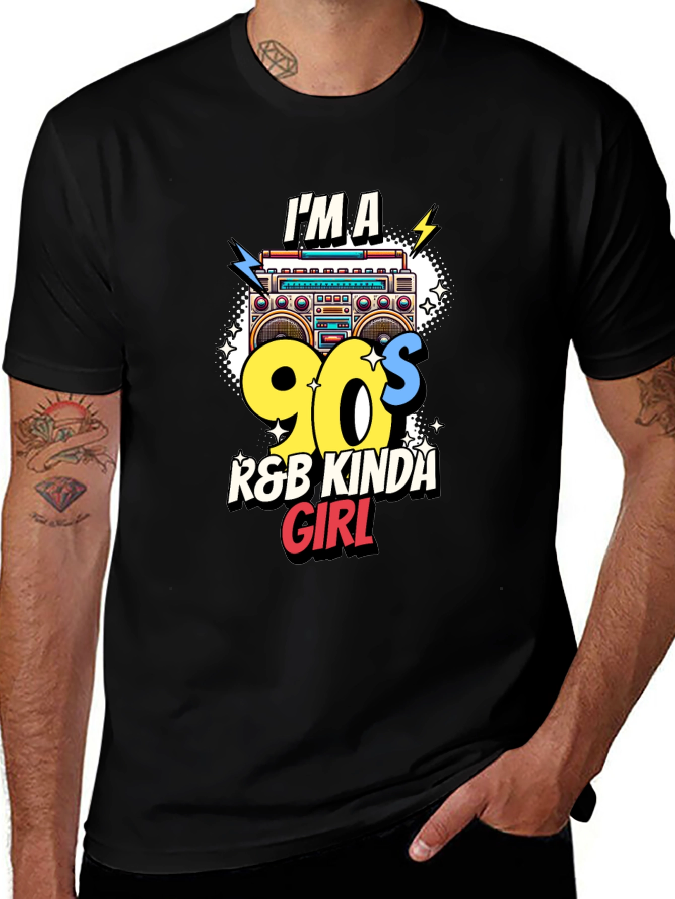 90s R&B Kinda Girl Graphic Tee