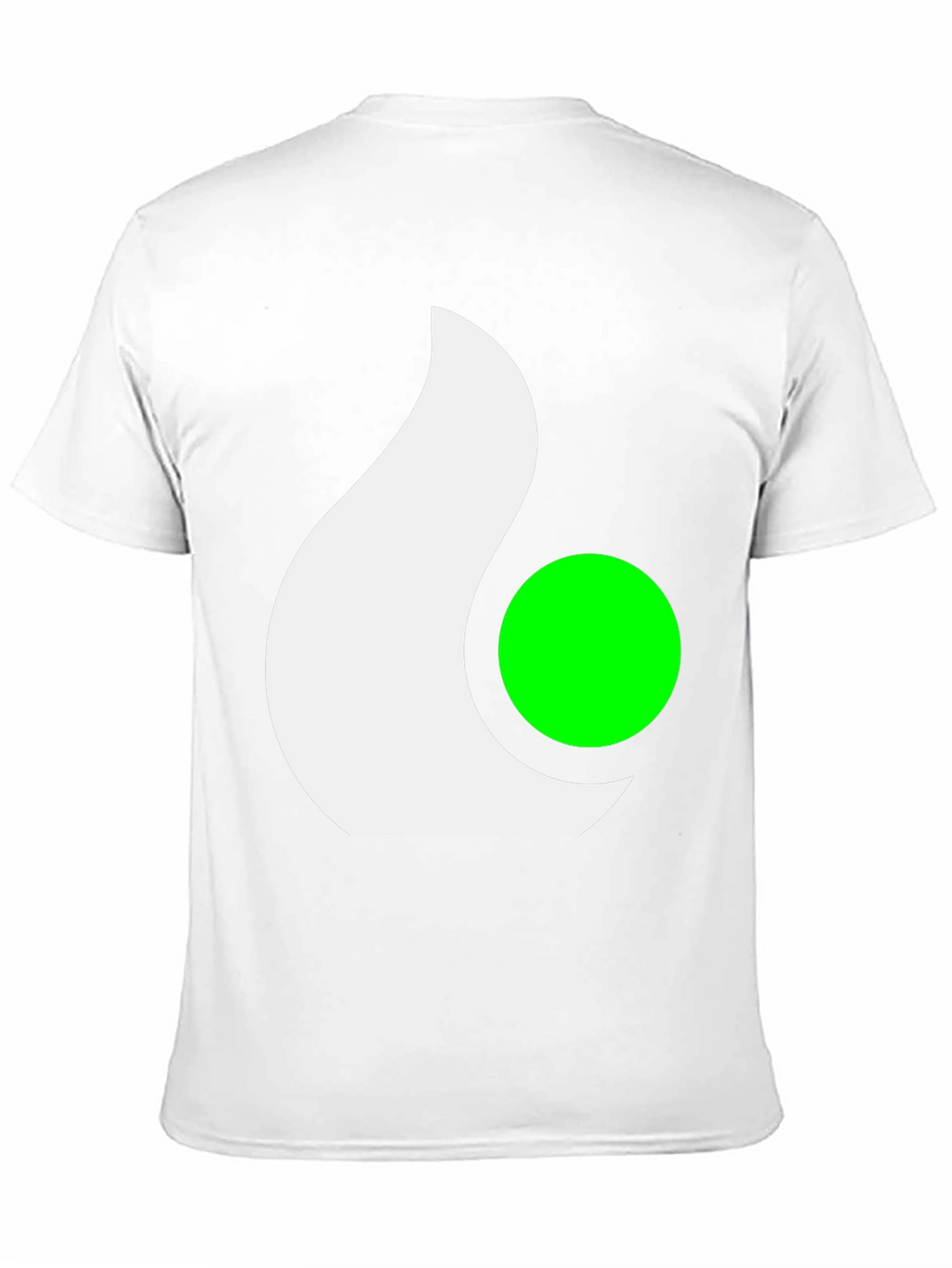 Abstract Graphic Tee - Casual Black T-Shirt