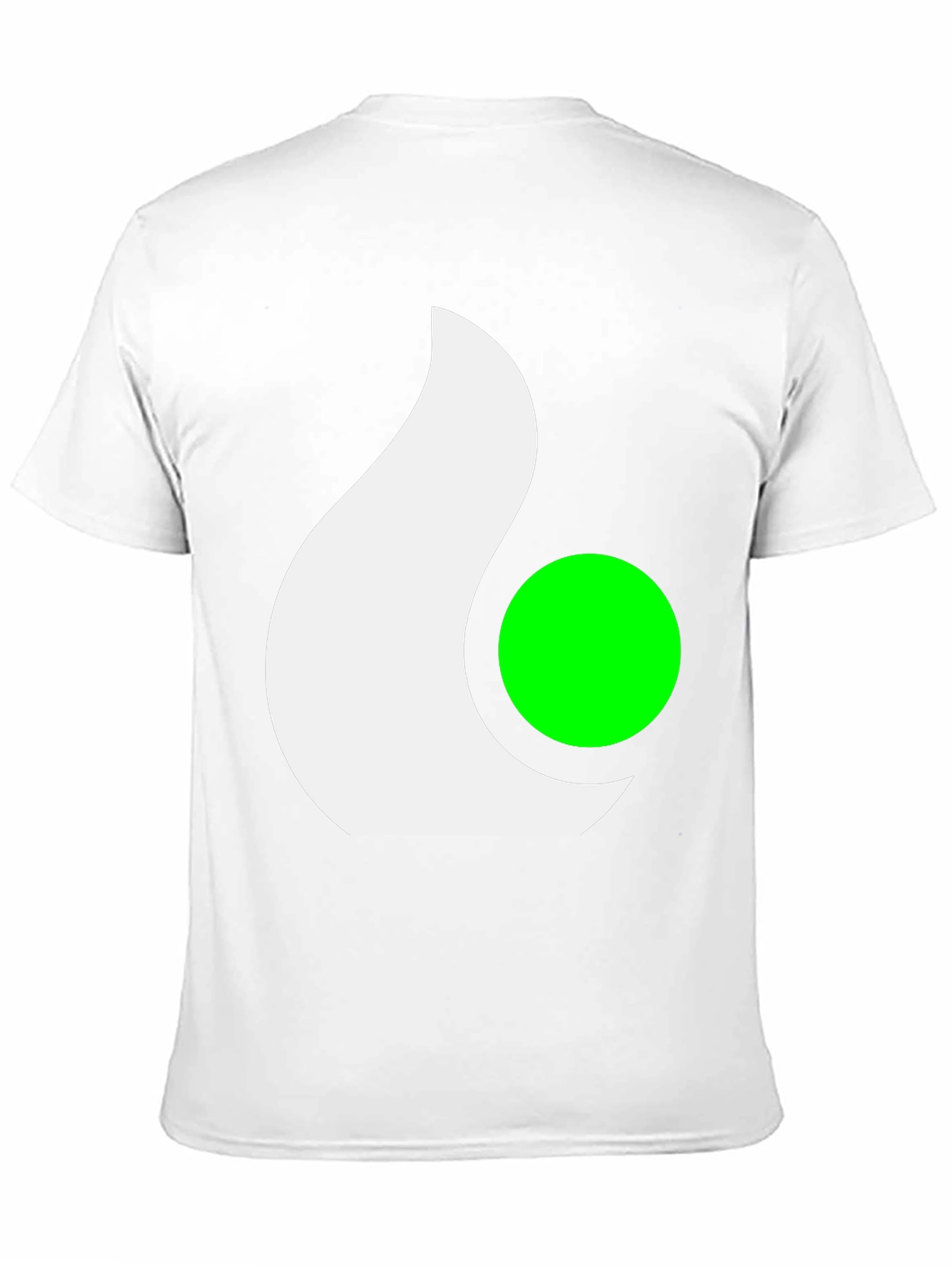 Abstract Graphic Tee - Casual Black T-Shirt