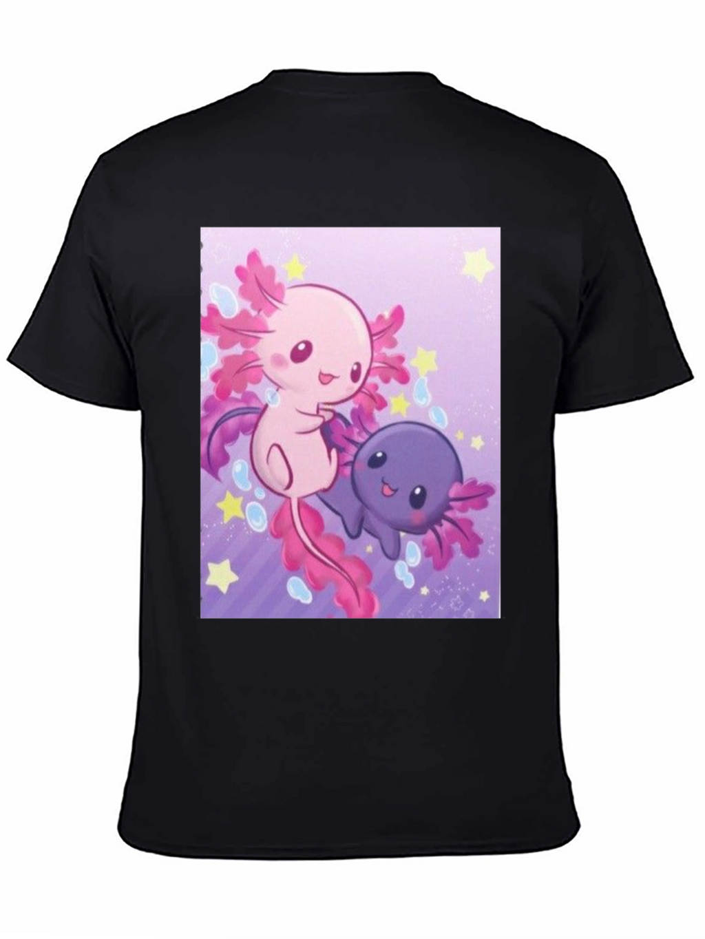 Axolotl Cartoon Graphic T-Shirt