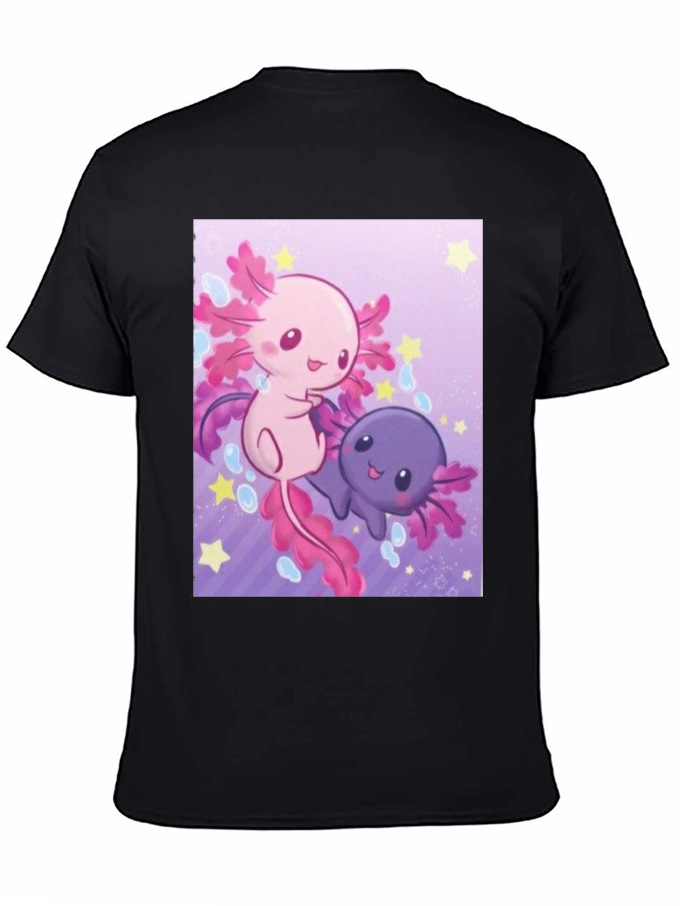 Axolotl Cartoon Graphic T-Shirt