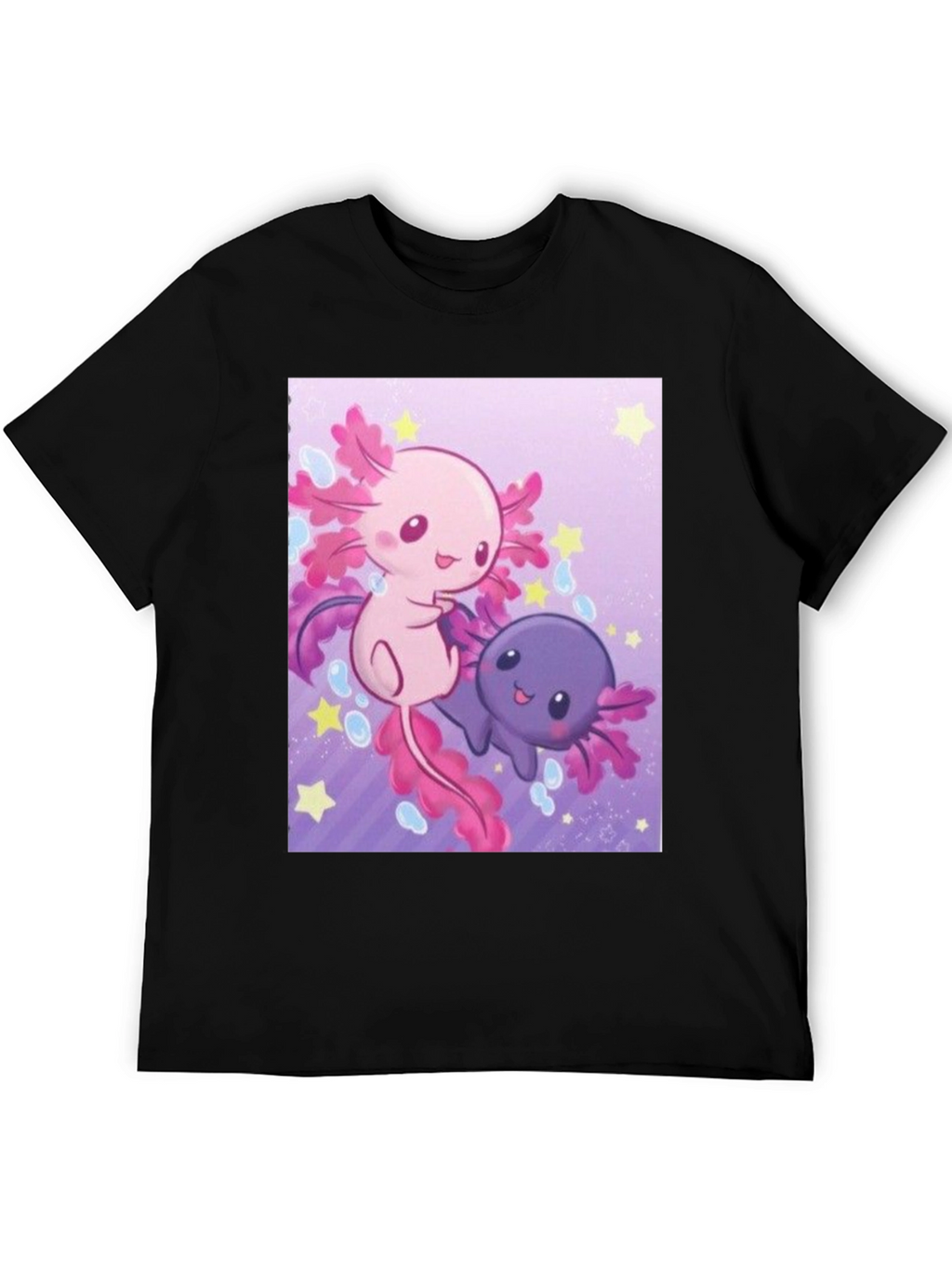 Axolotl Cartoon Graphic T-Shirt
