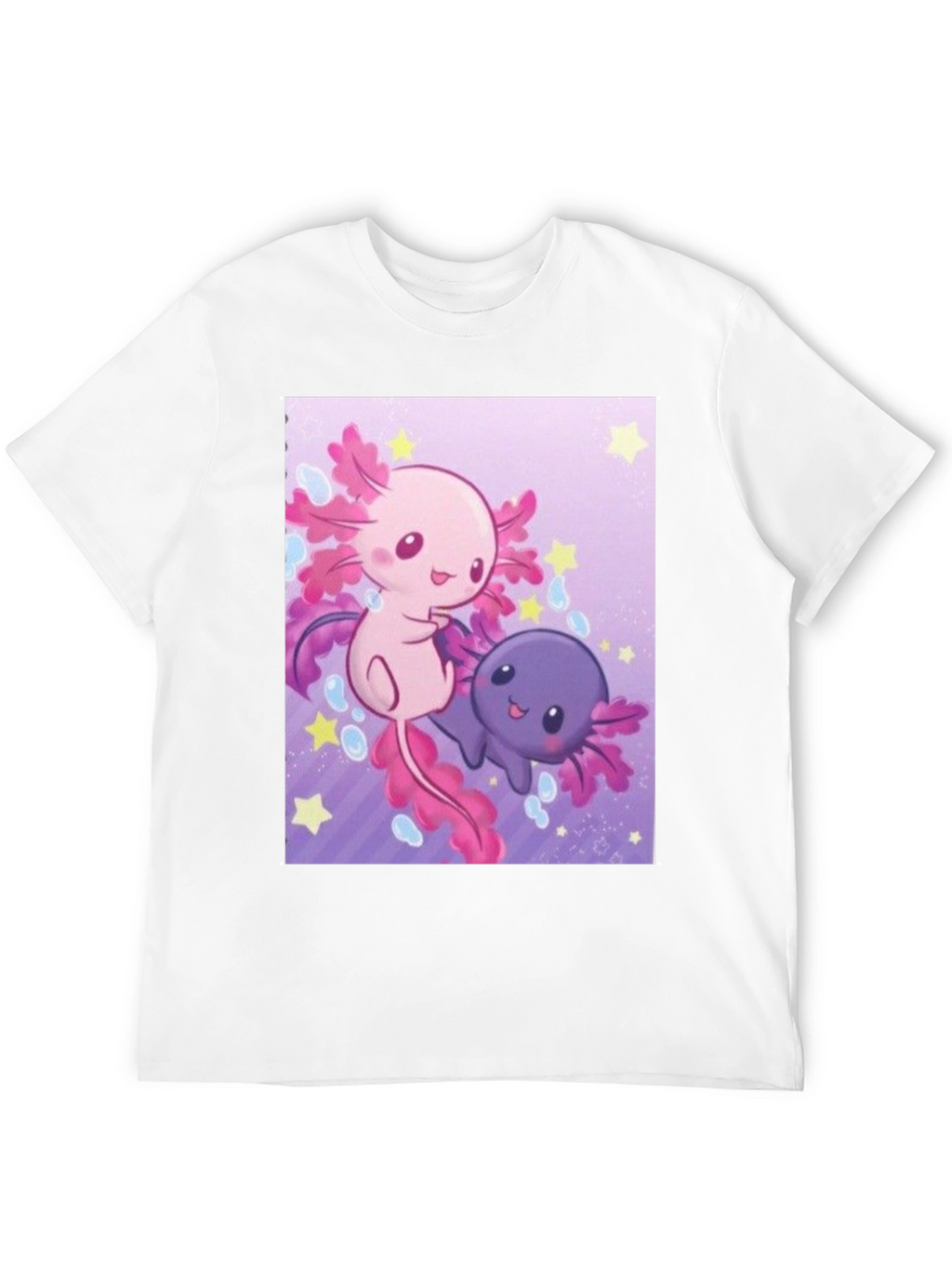 Axolotl Cartoon Graphic T-Shirt