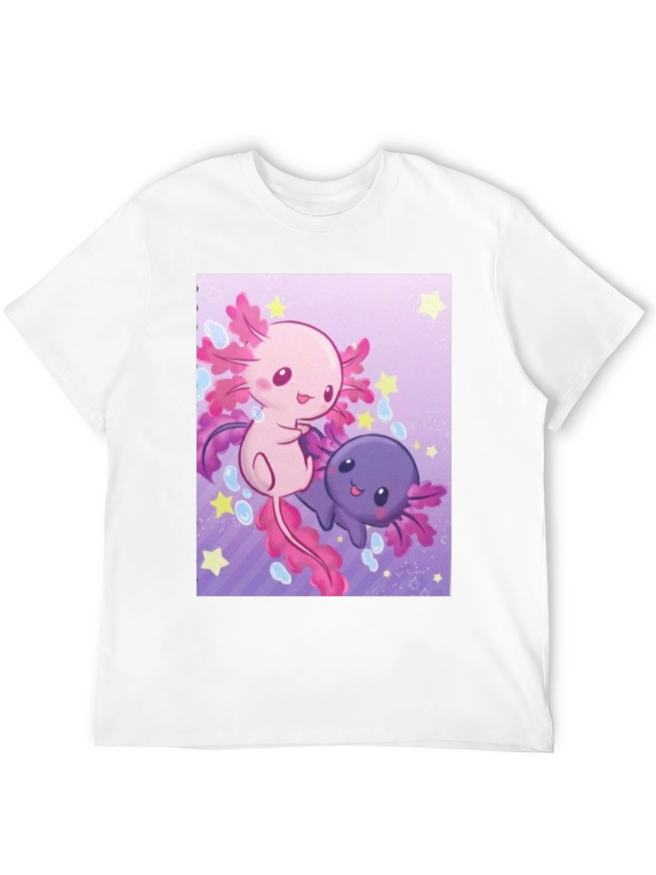 Axolotl Cartoon Graphic T-Shirt