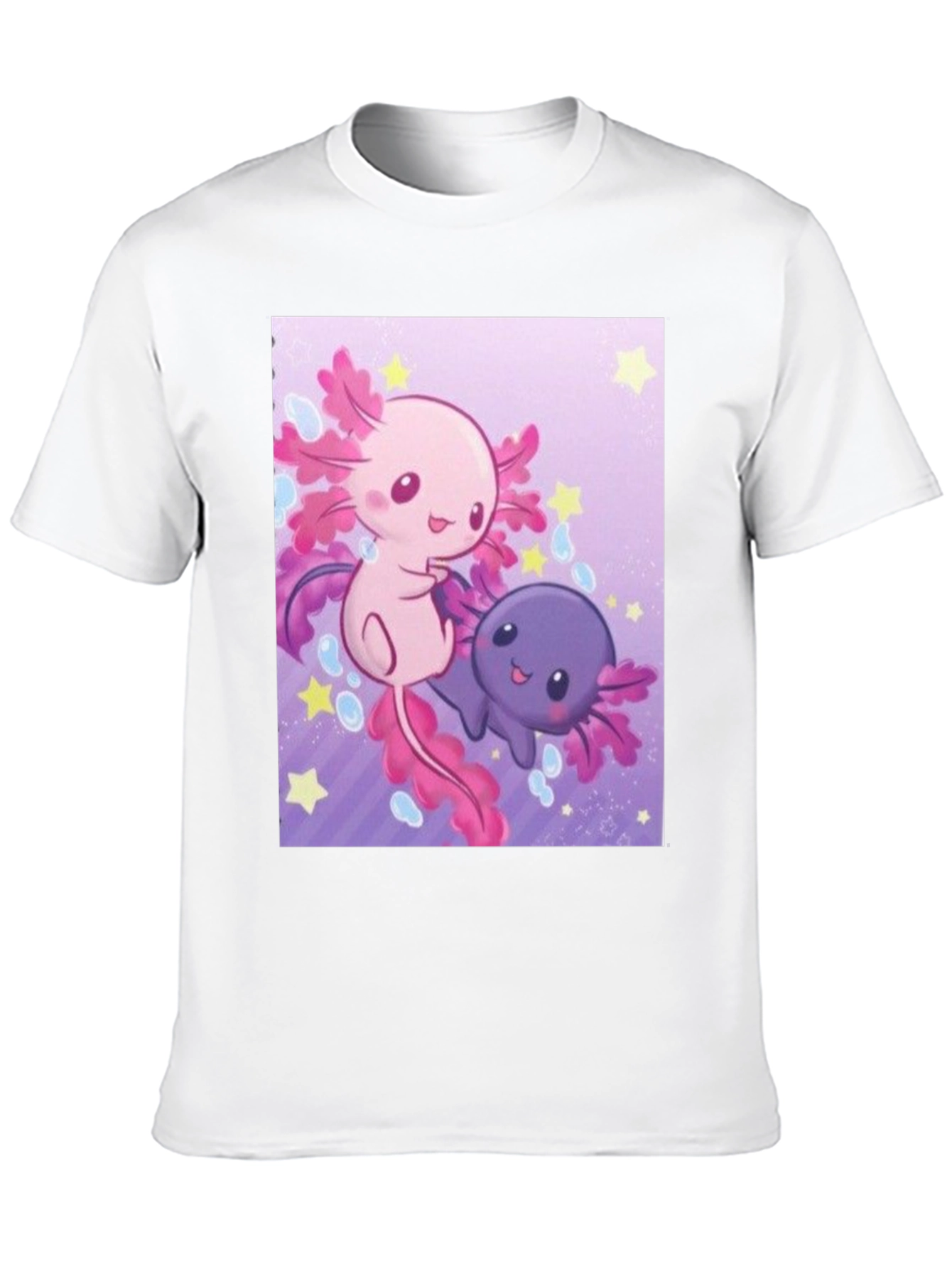 Axolotl Cartoon Graphic T-Shirt